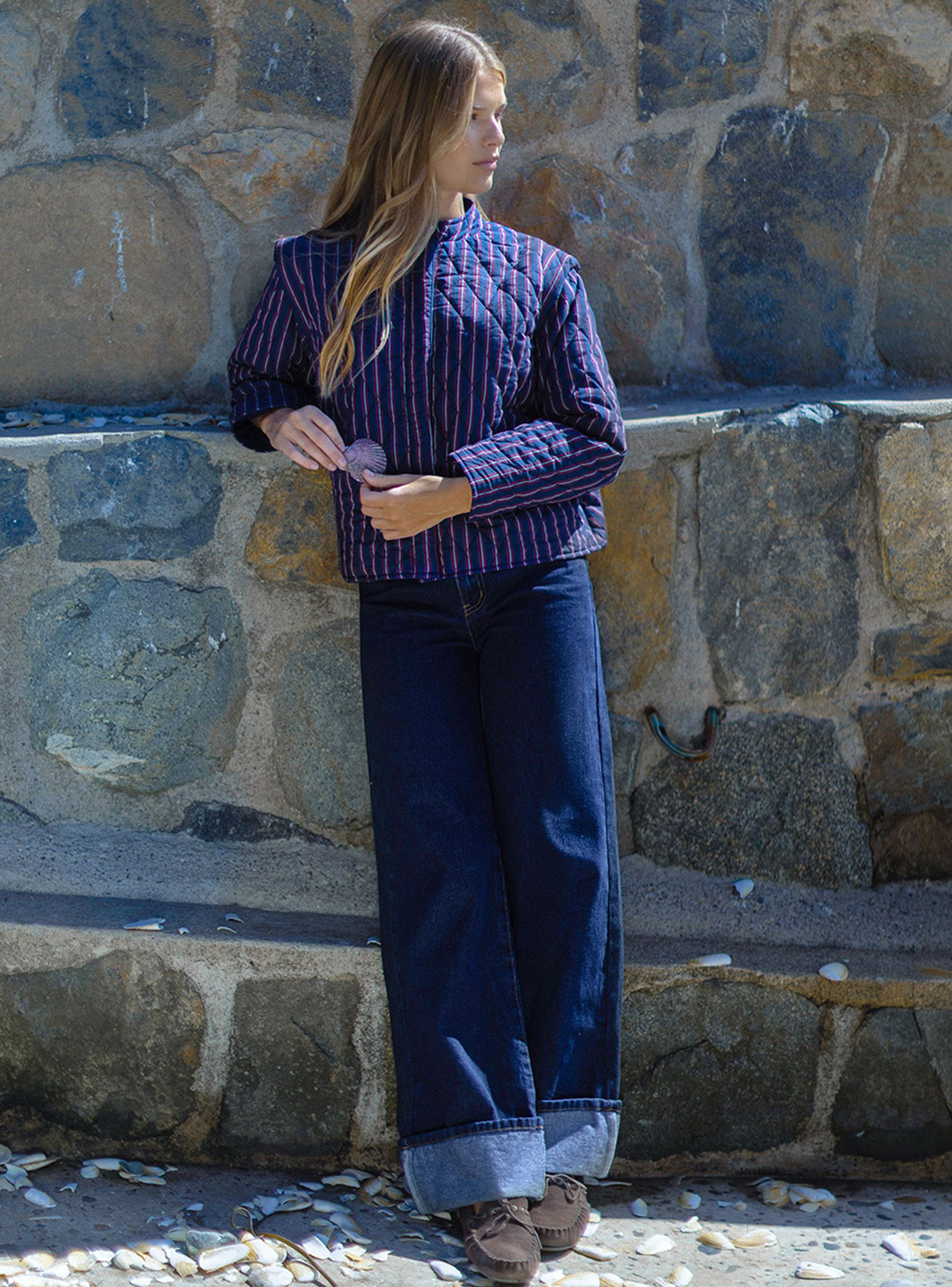 Chaqueta Acolchada Marino-4