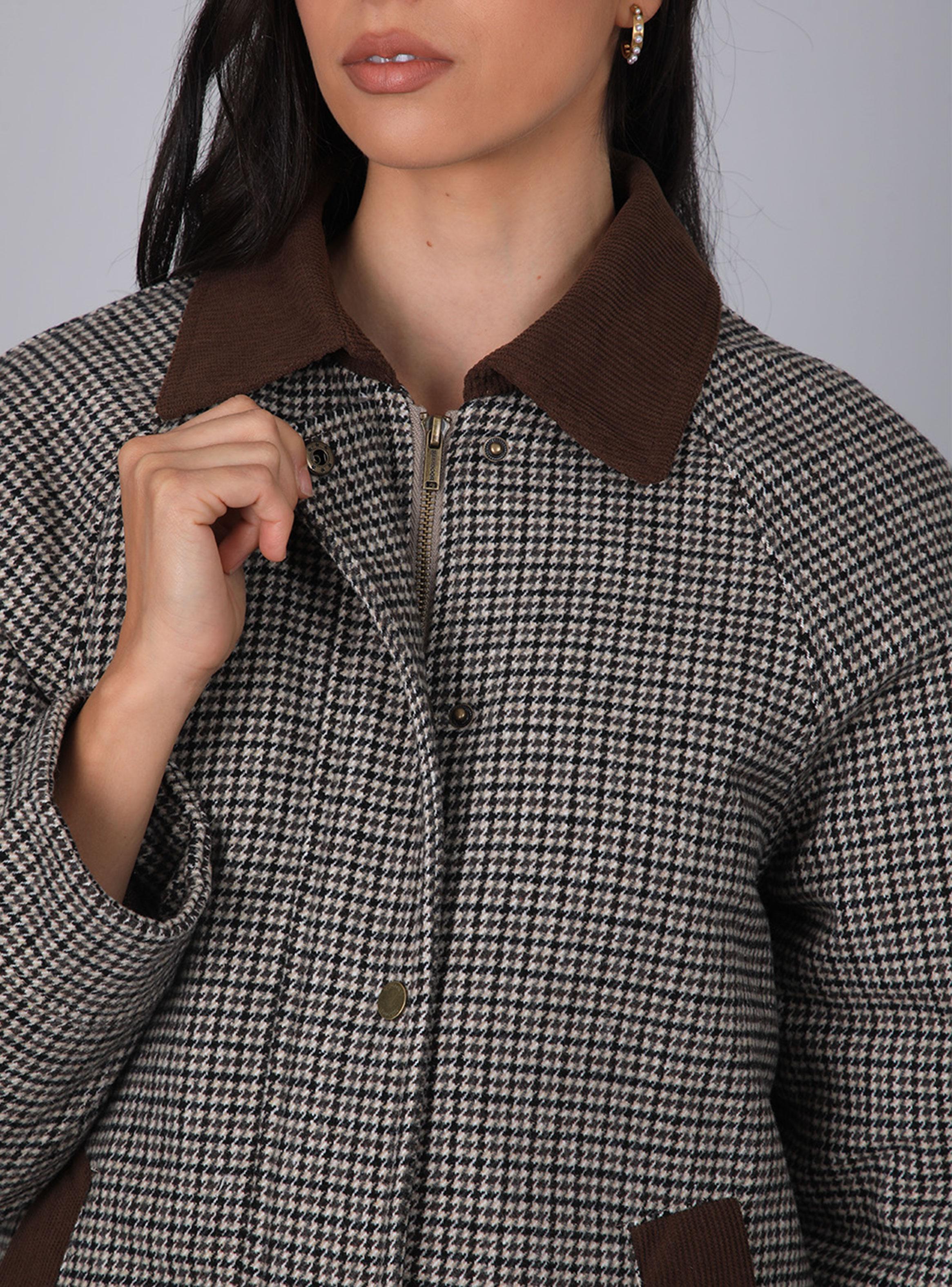 Chaqueta Tejida Print-2