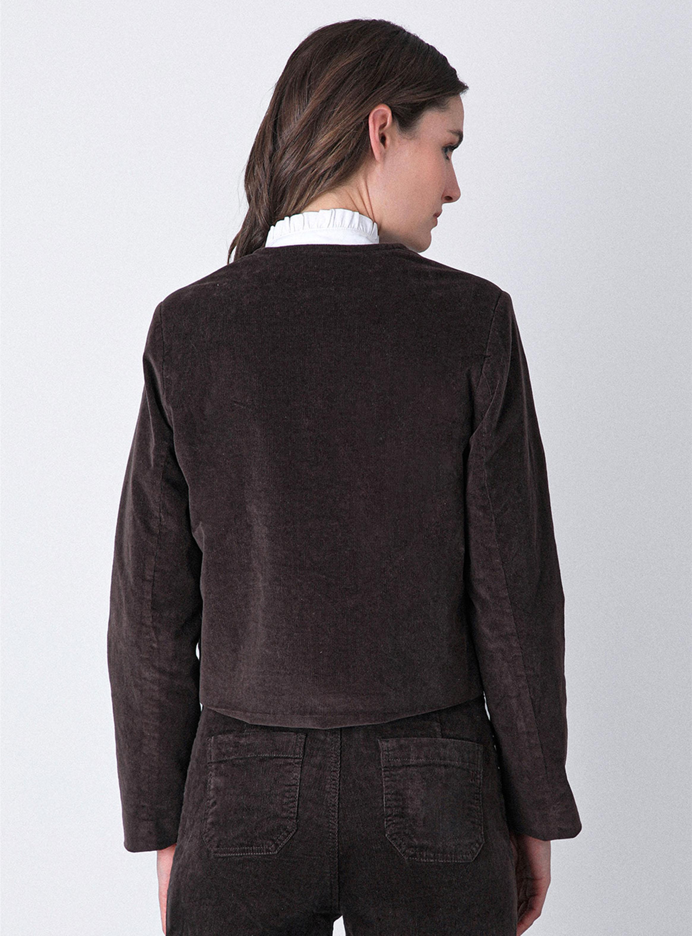 Chaqueta con Botones Cotelé-2