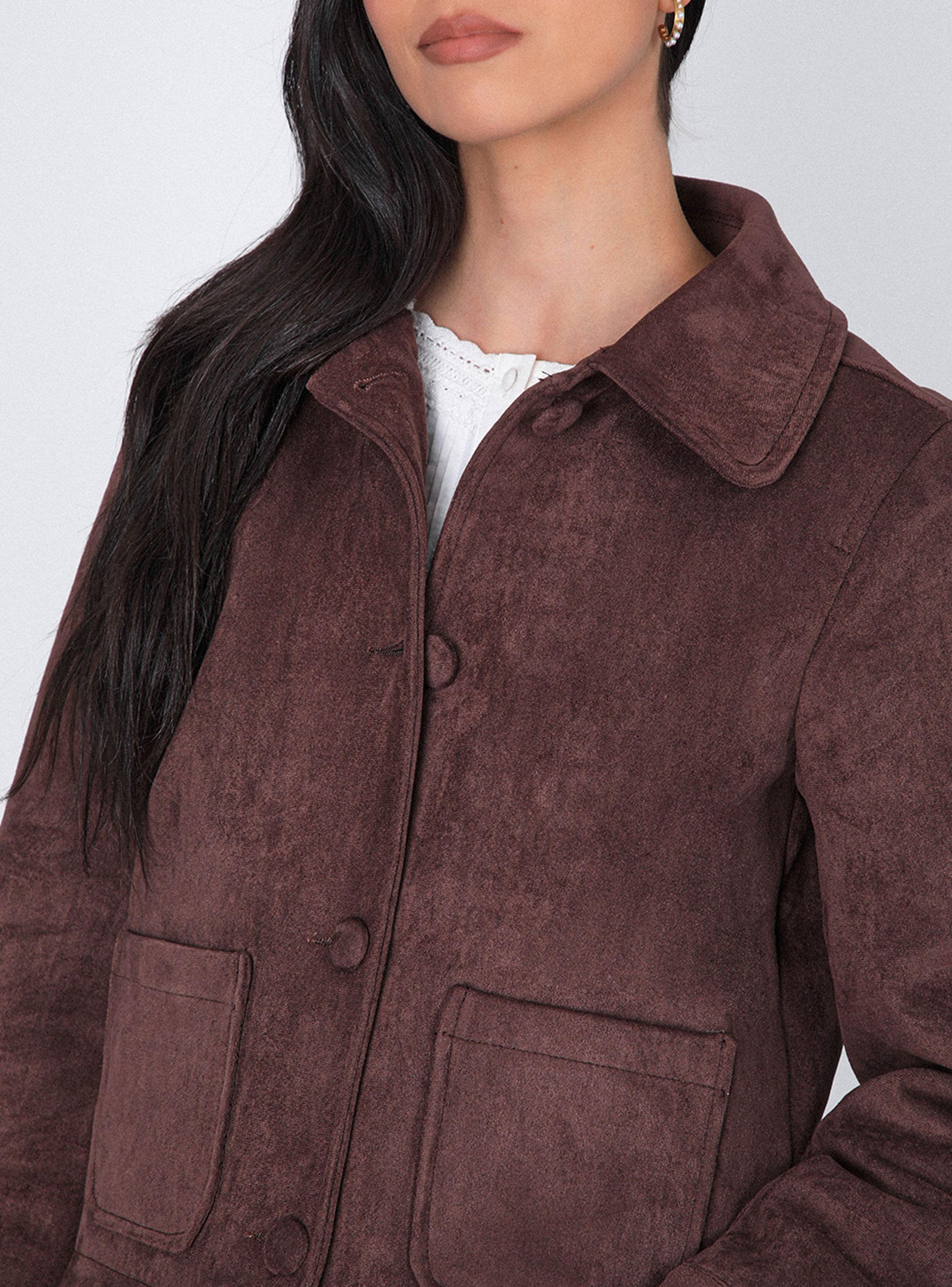 Chaqueta Suede Brown-2