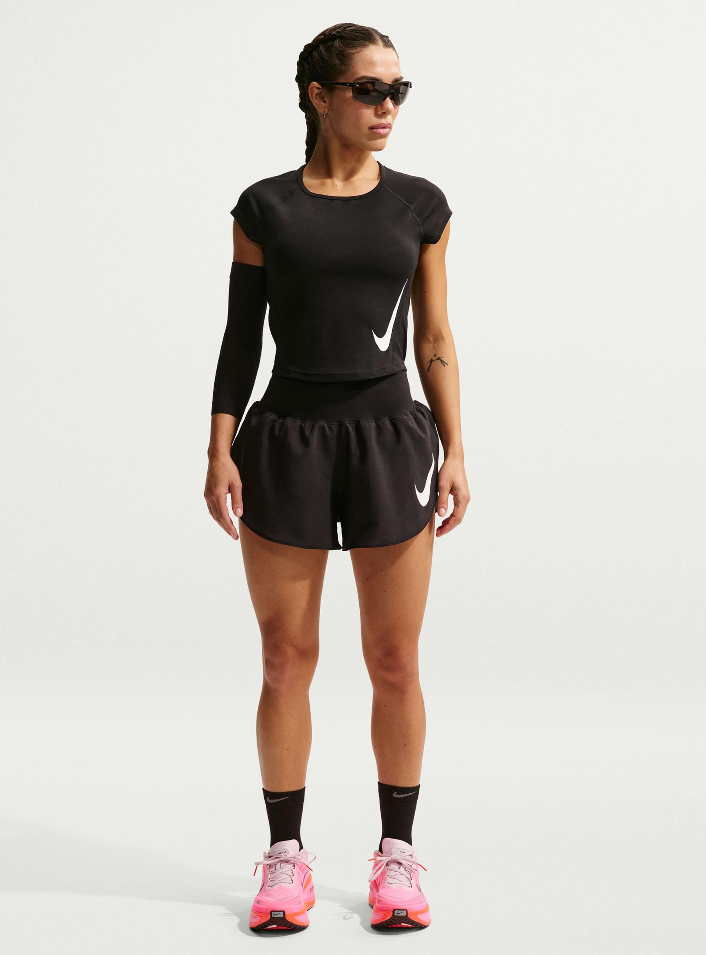 Polera Runner Tempo Swoosh-4