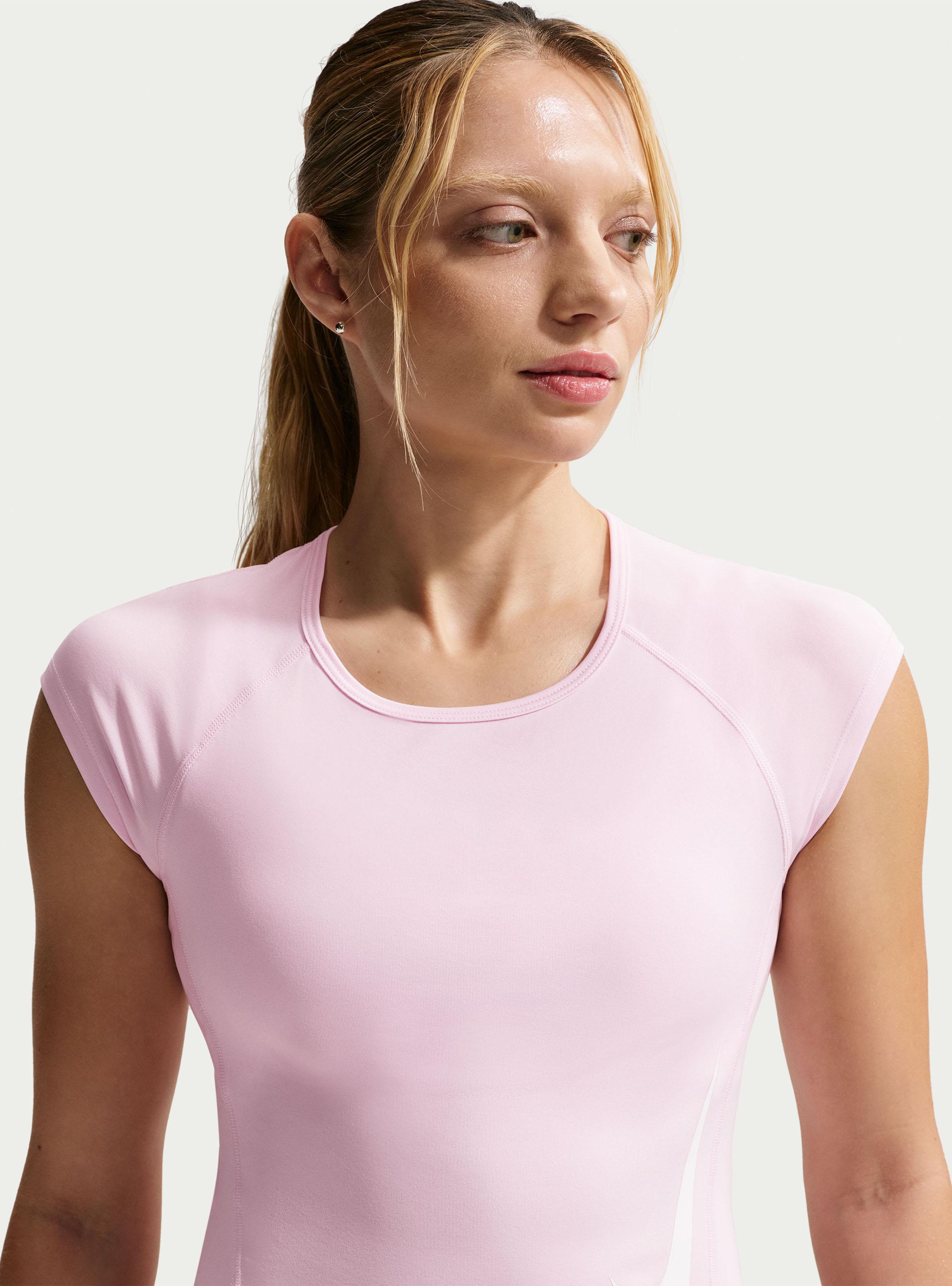 Polera Manga Tipo Casquillo Tempo Swoosh Dri Fit-2