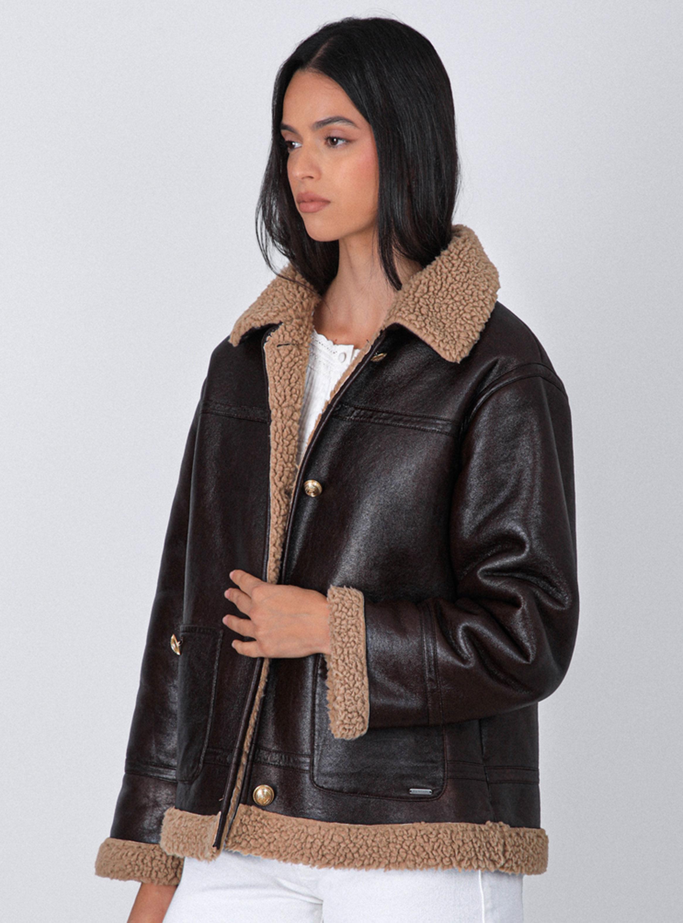 Chaqueta Pu Sherpa-0
