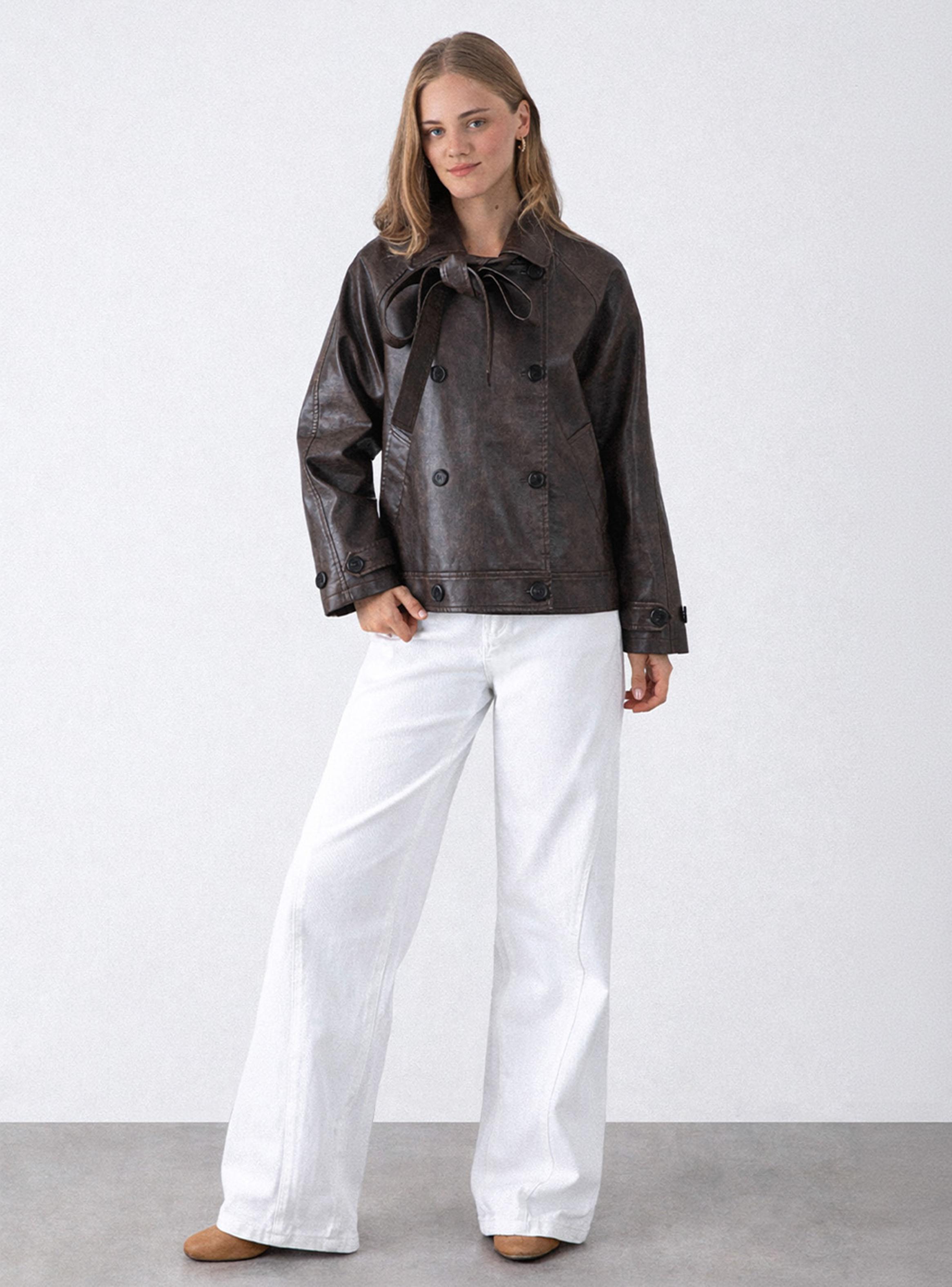 Chaqueta Pu Lazo y Botón-4