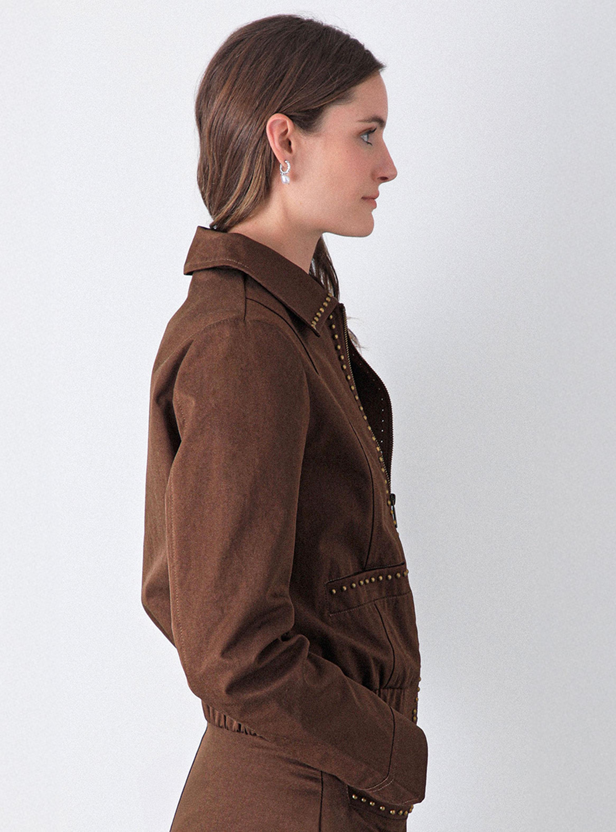 Chaqueta Bomber Tachas-2