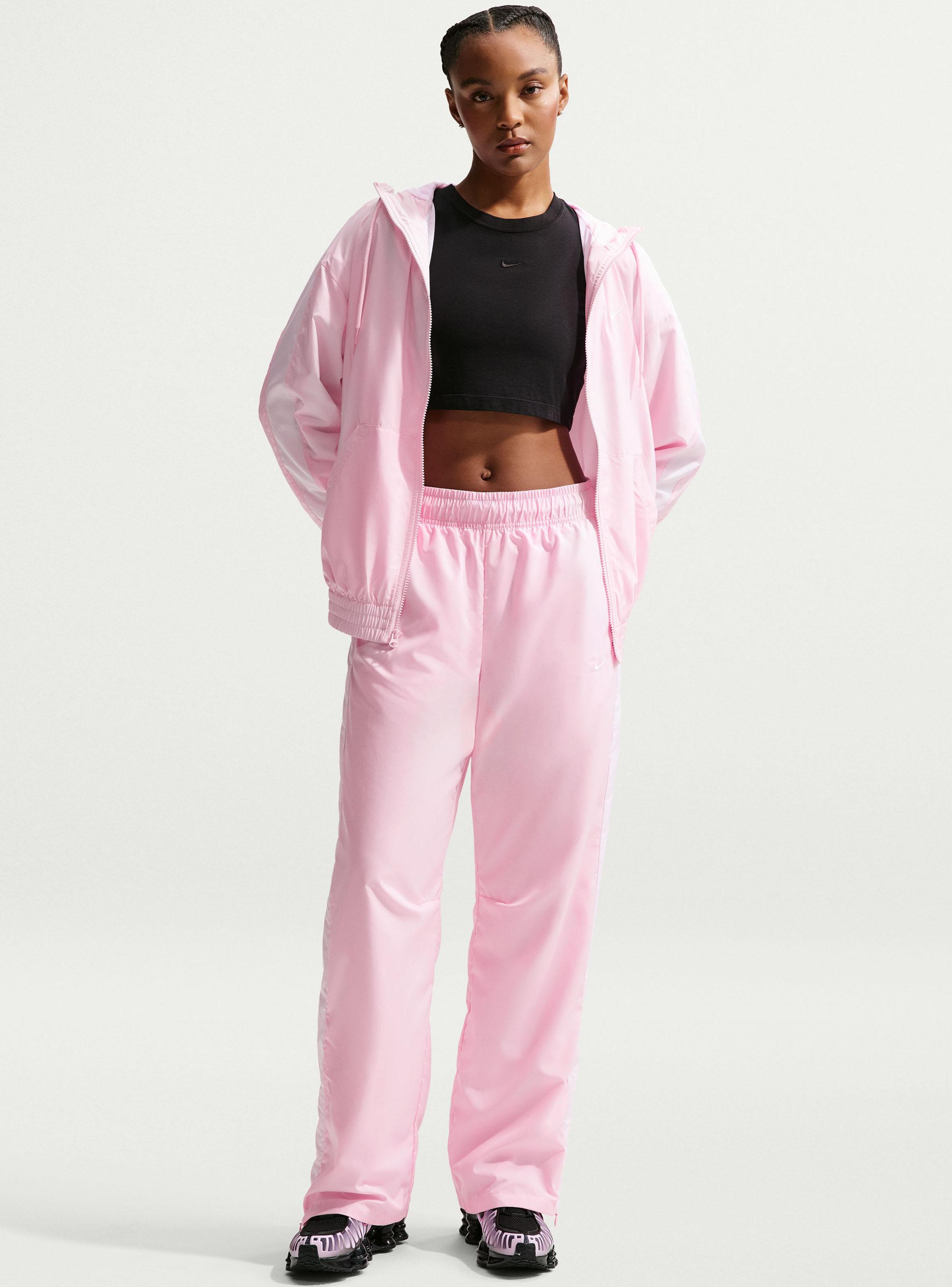 Pantalón de Buzo Classic Tiro Medio con Dobladillo Abierto-4