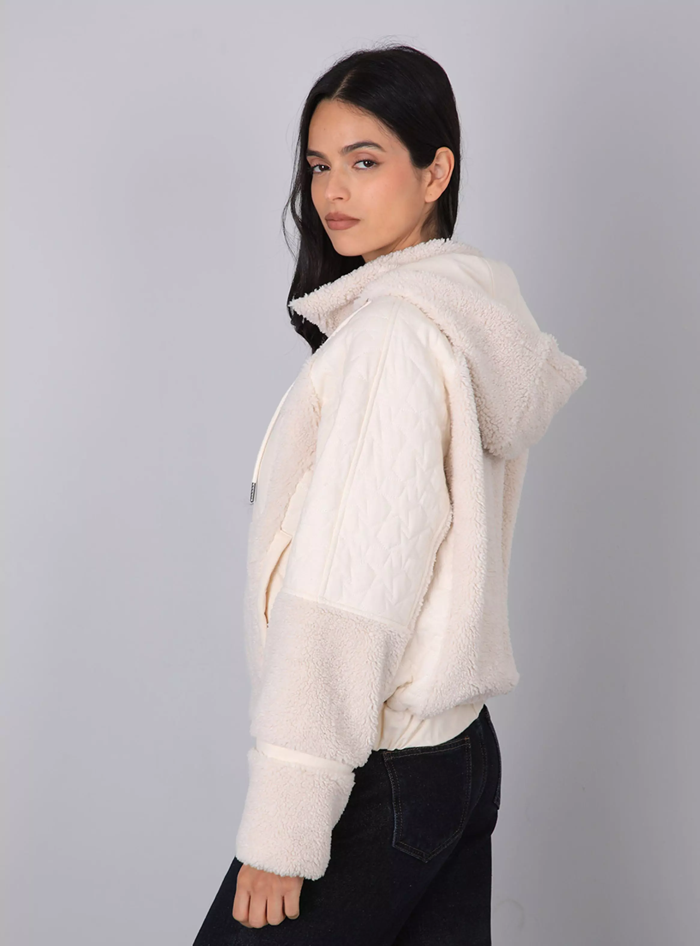 Chiporro Quilted Estrella Ecru-3