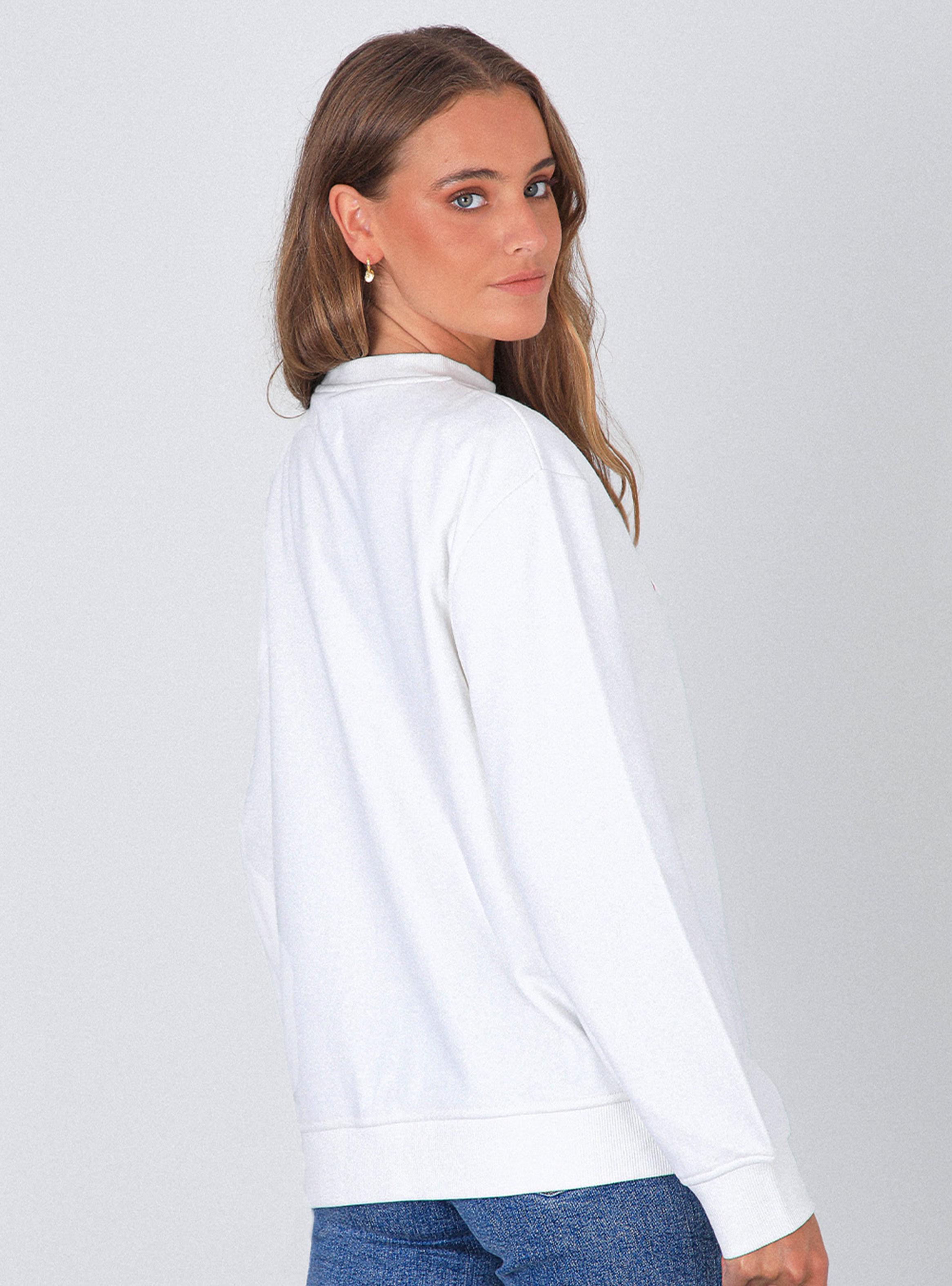 Polerón Logo Bordado Ecru-3