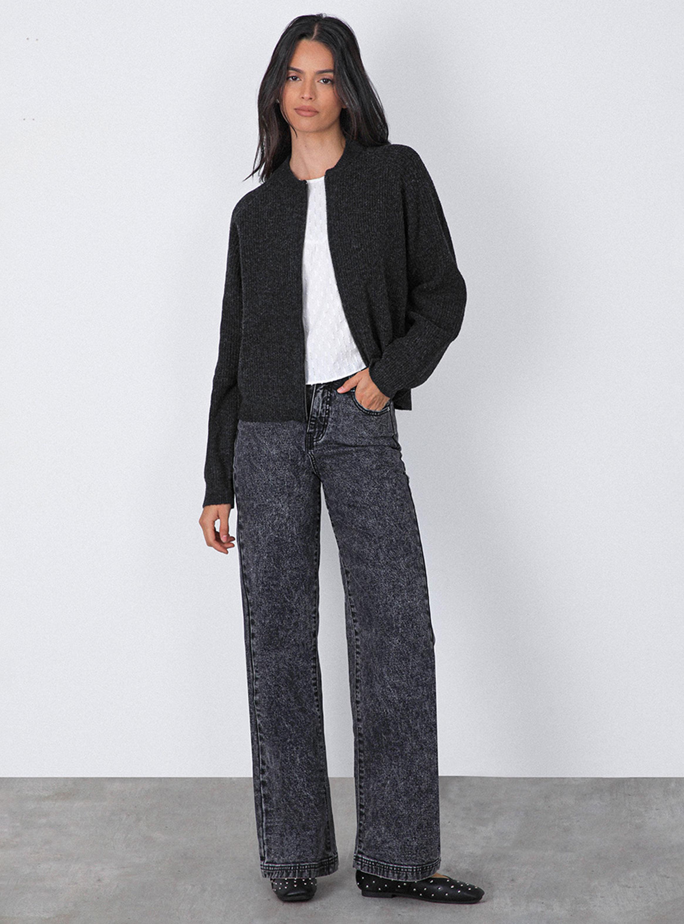 Cárdigan Zipper Melange-3