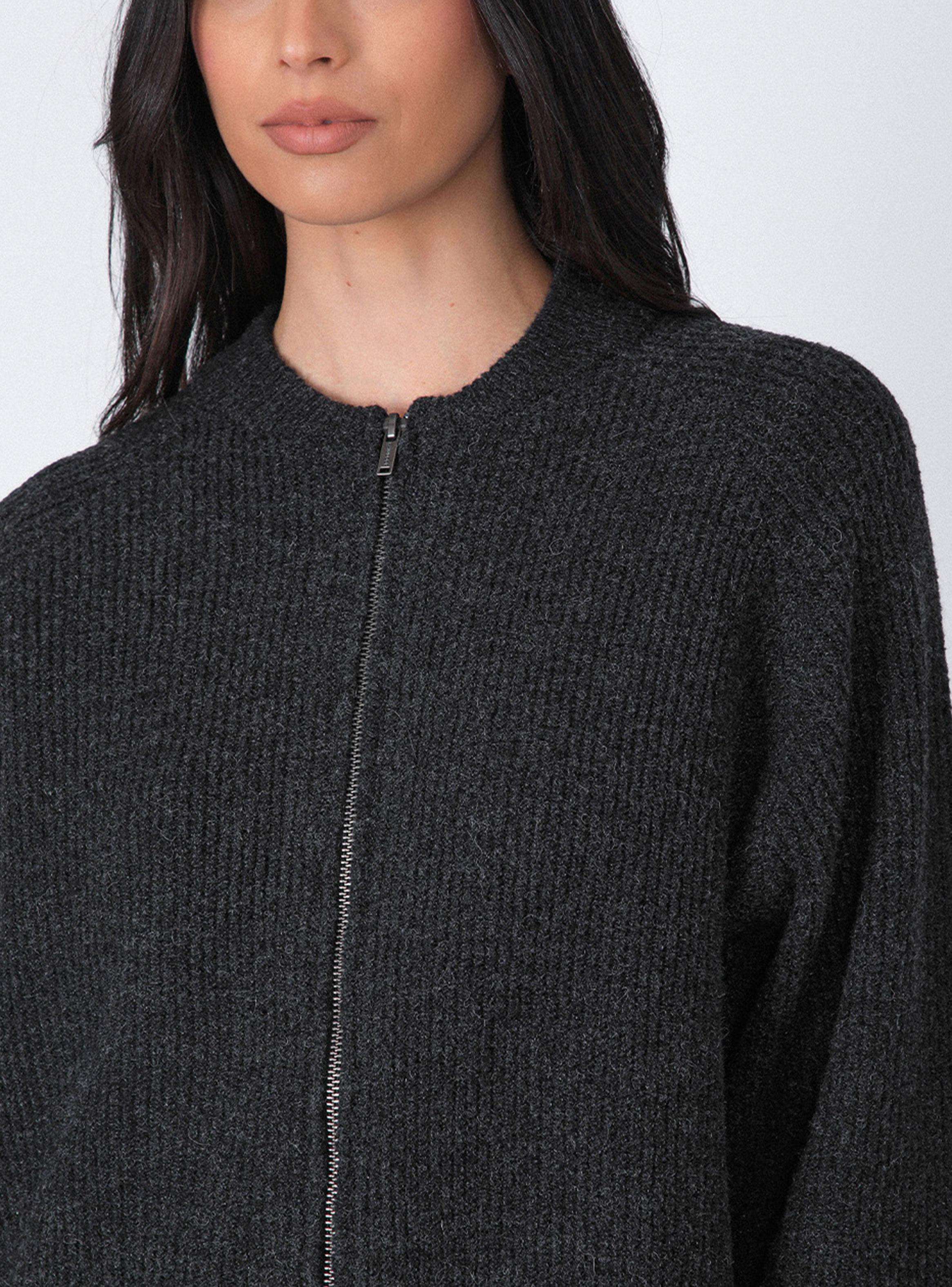 Cárdigan Zipper Melange-2