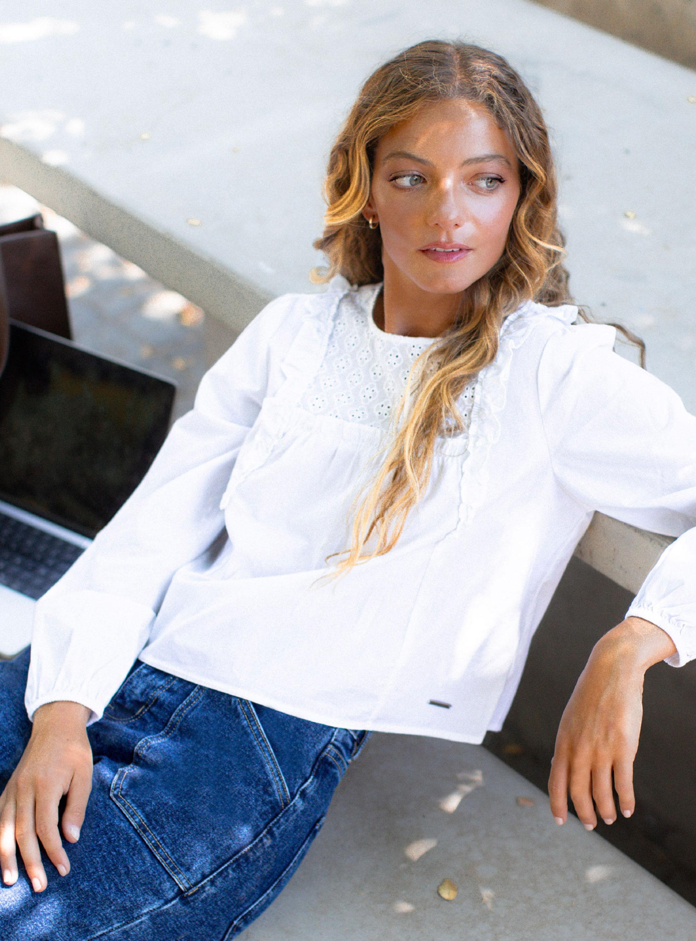 Blusa Vuelos Broderie-2