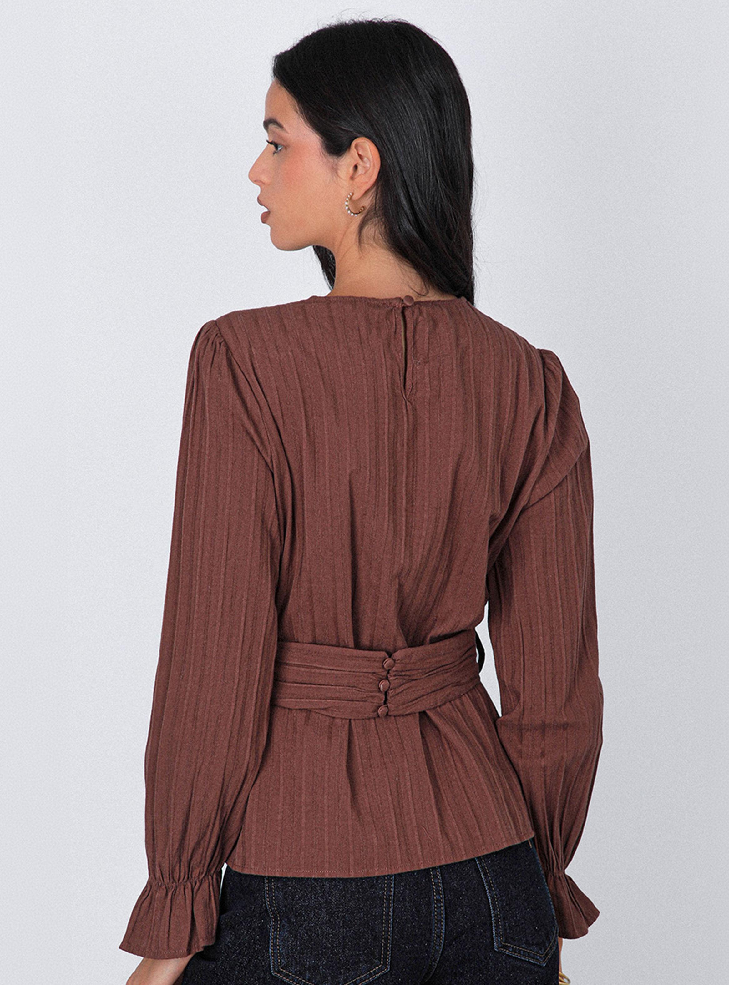 Blusa Cinta Brown-2