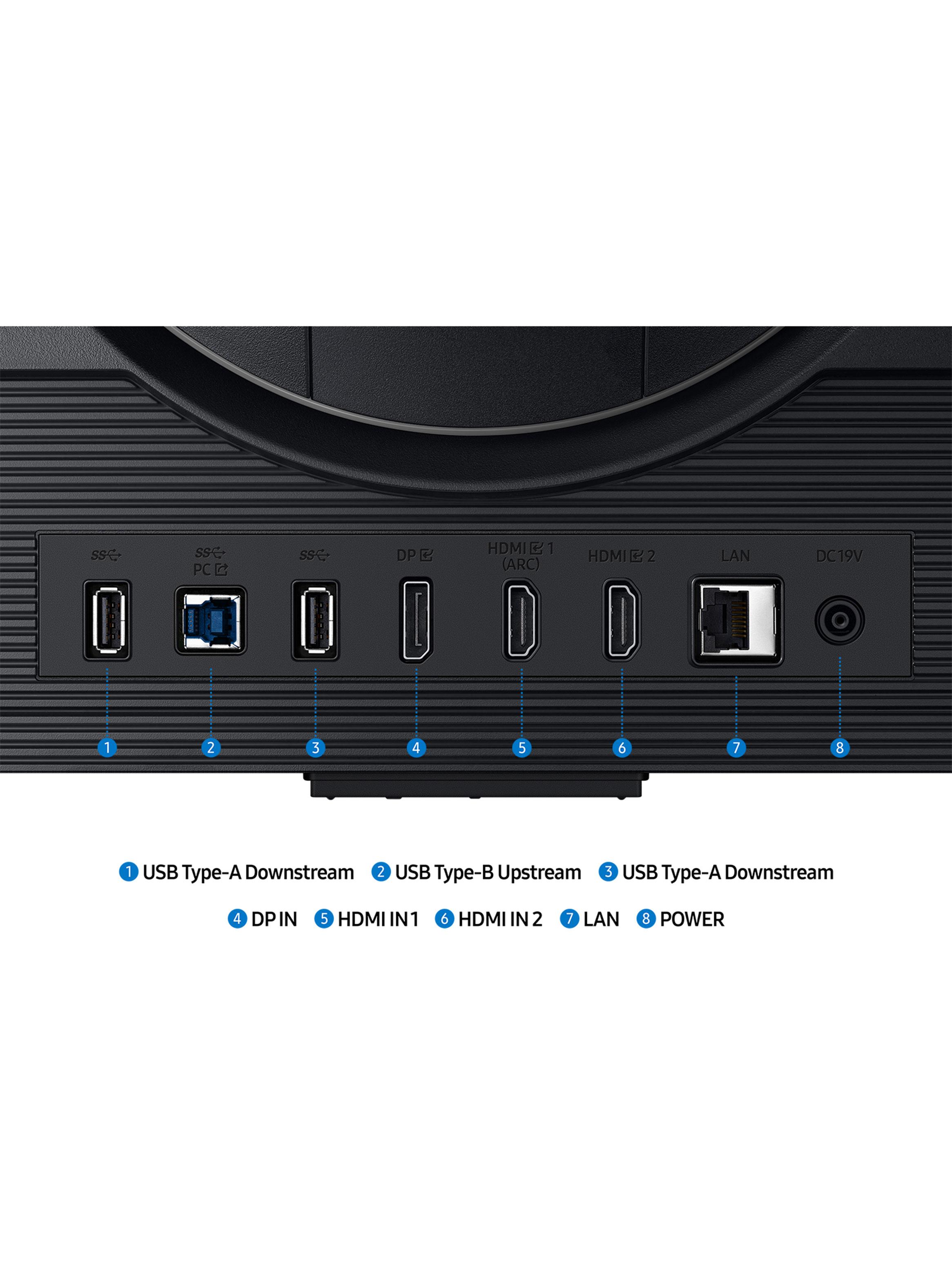 Monitor Gamer Odyssey G7 G70D 27'' UHD 144Hz-8