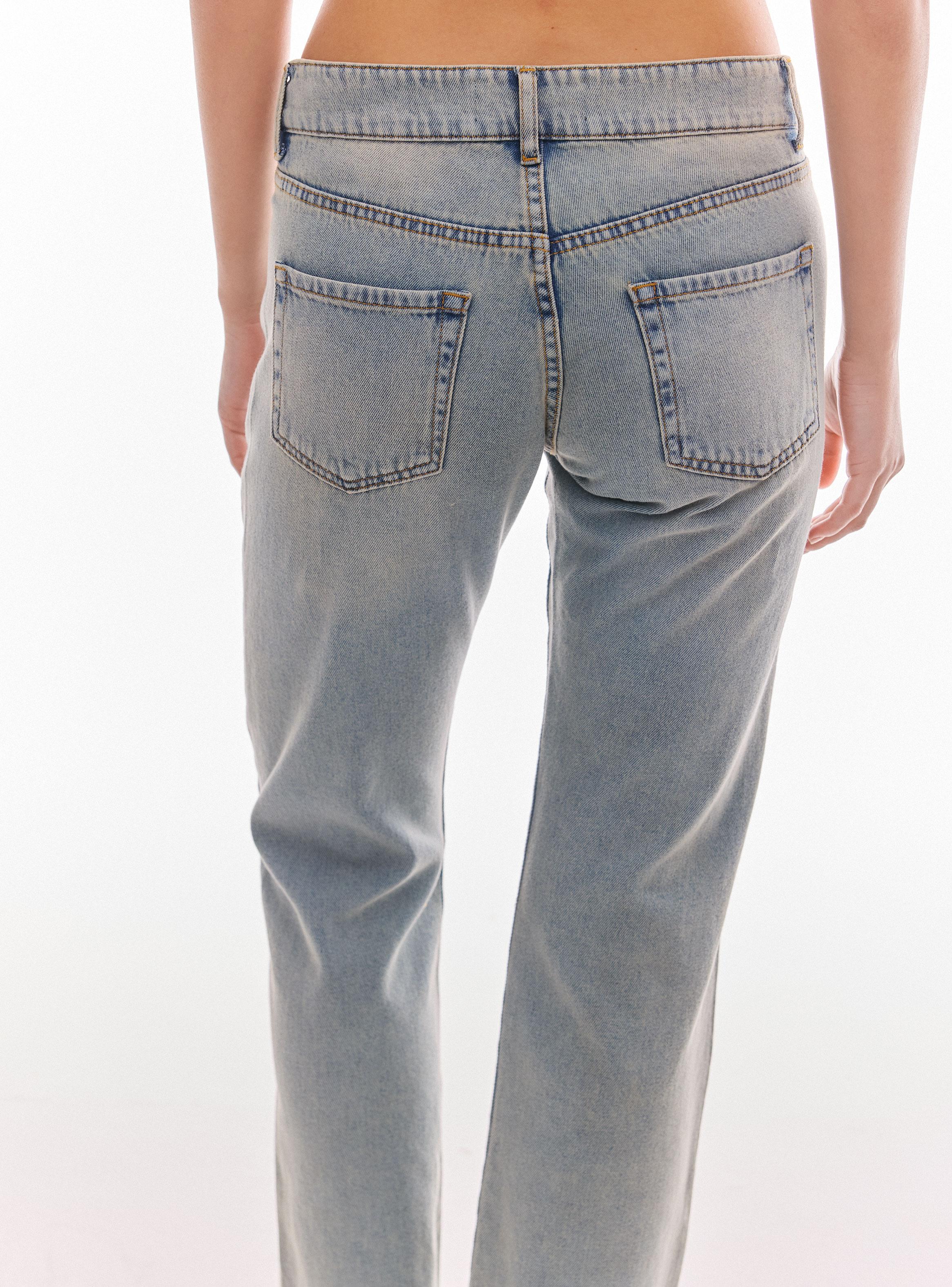 Jeans Recto Tiro Bajo-3