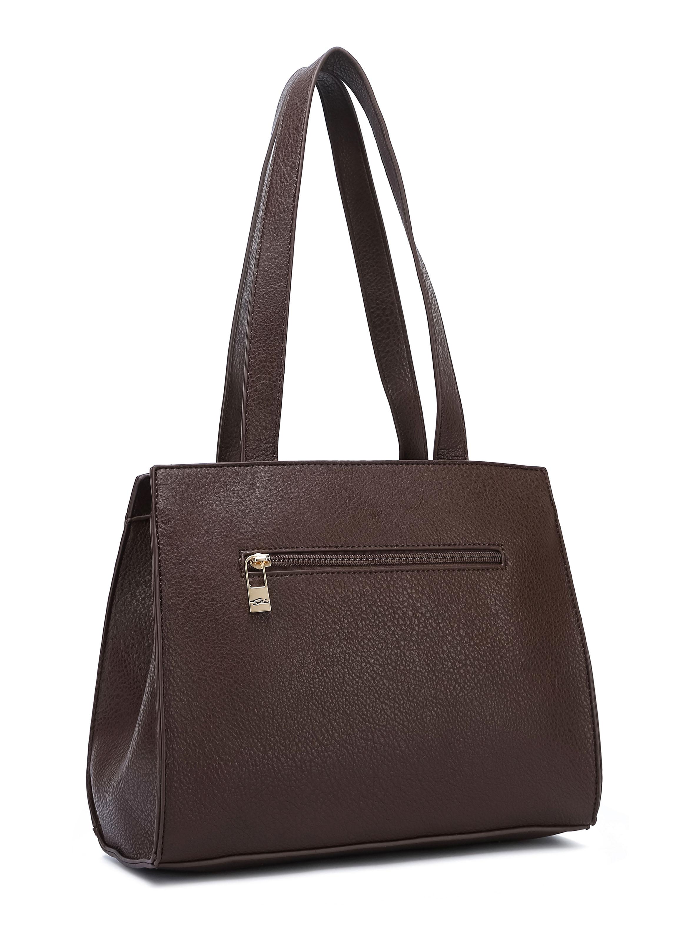 Cartera de Hombro Ginebra Café-2