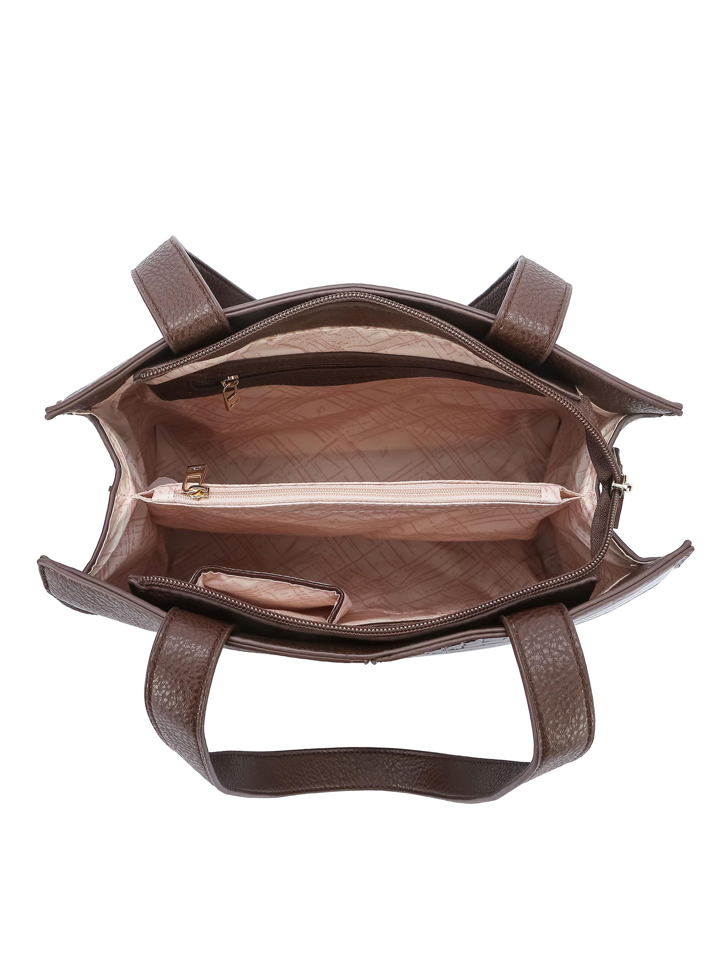 Cartera de Hombro Ginebra Café-3