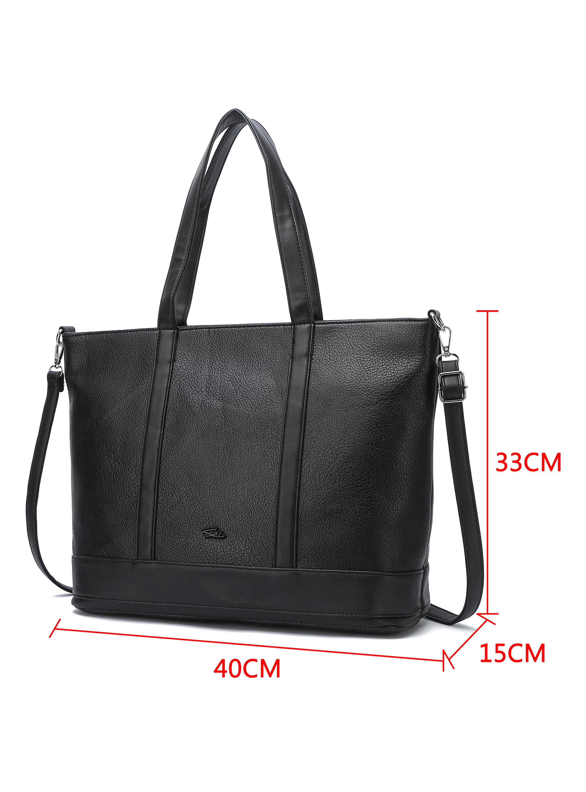 Bolso Laptop Lugano Negro-1
