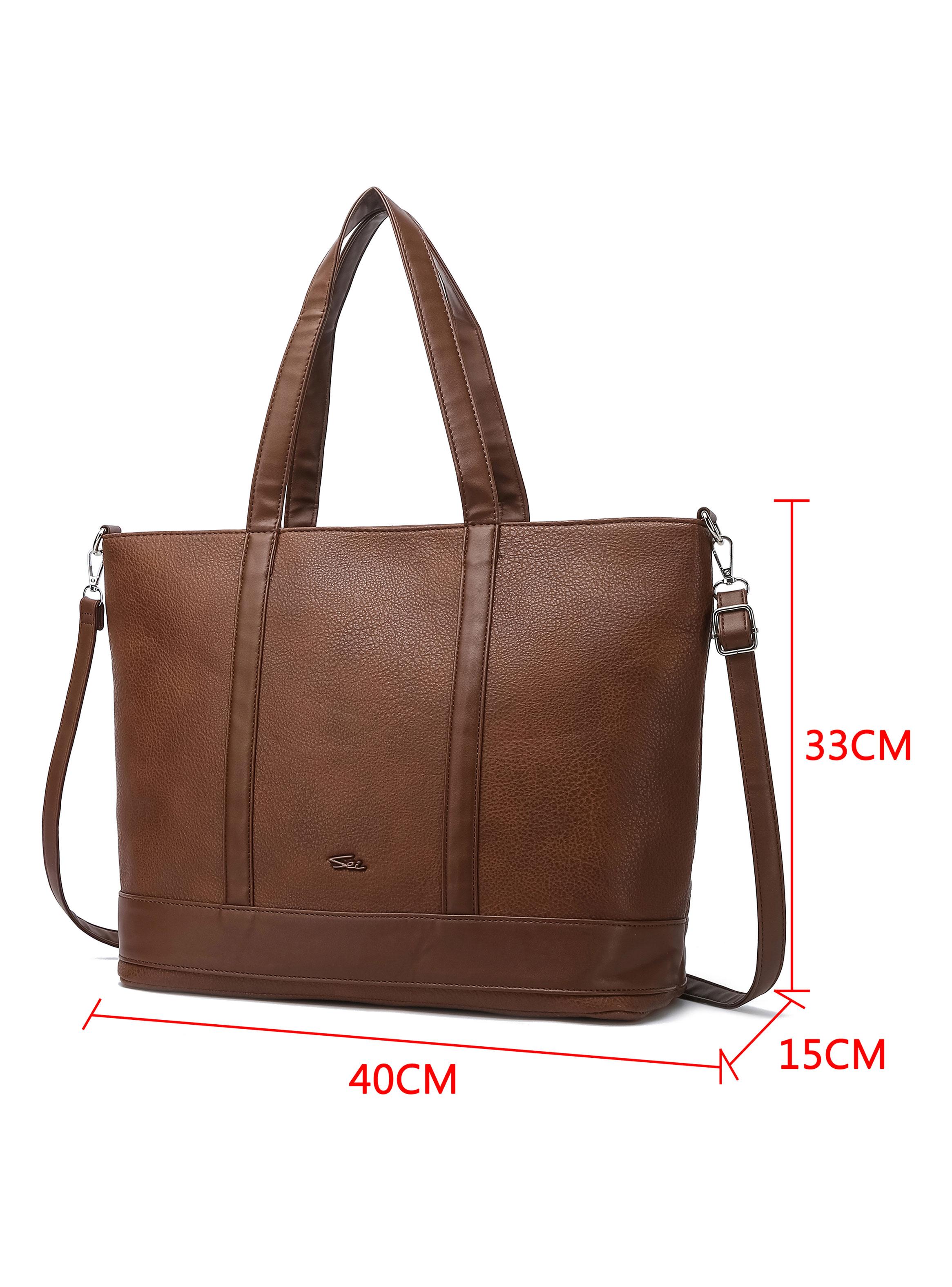 Bolso Laptop Lugano Café-1