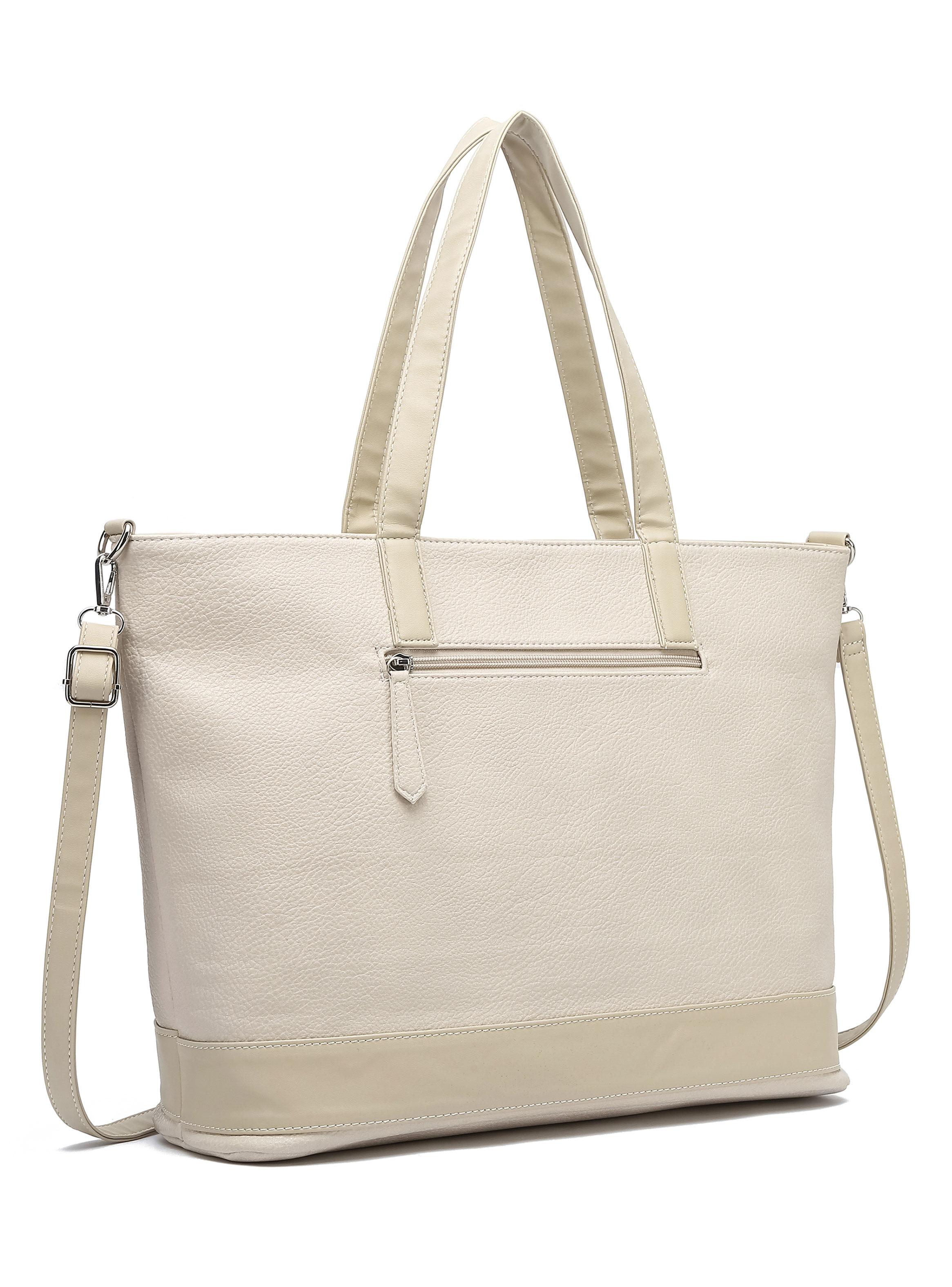 Bolso Laptop Lugano Marfil-2