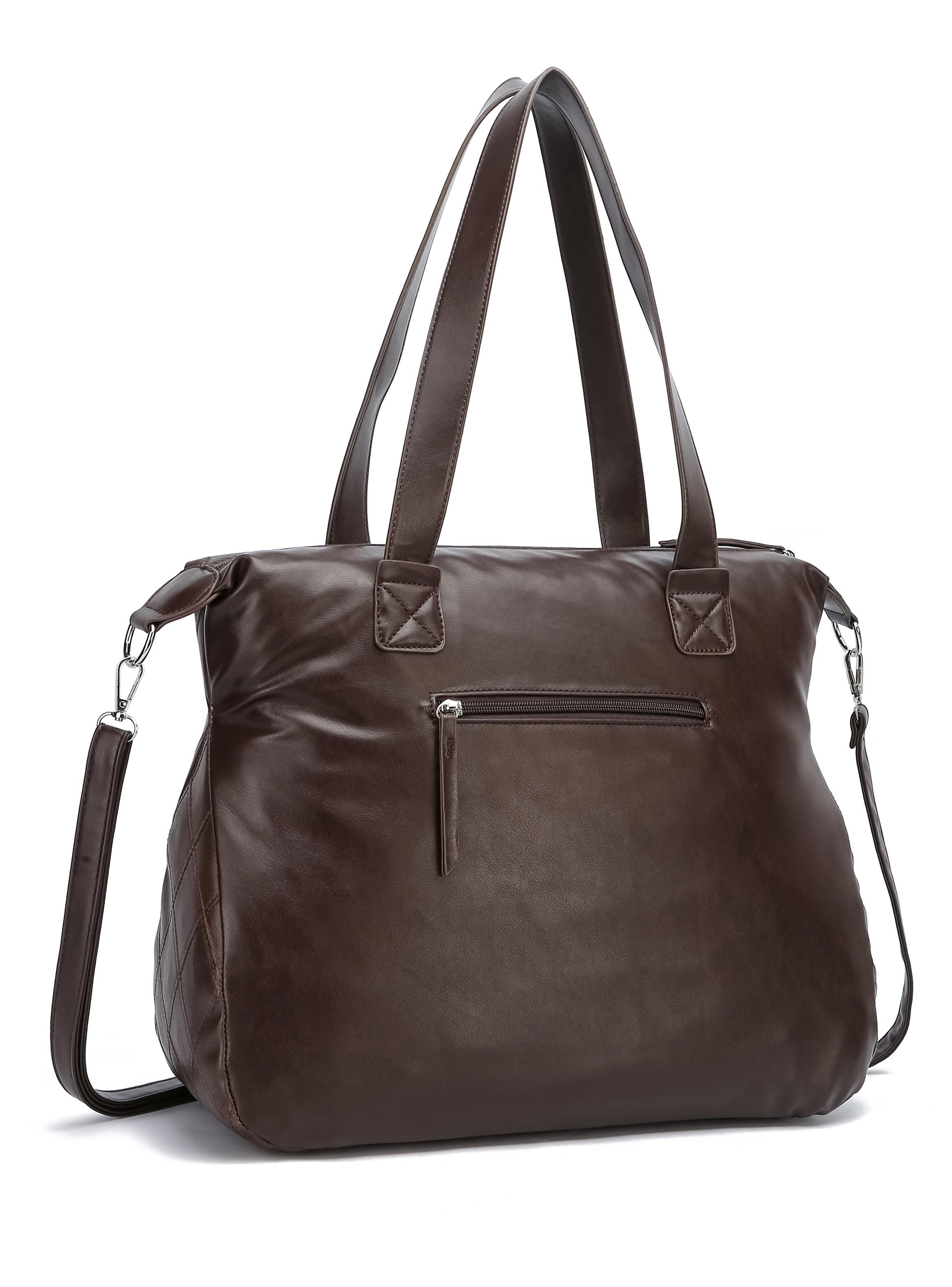 Cartera de Hombro Estrasburgo Café-2