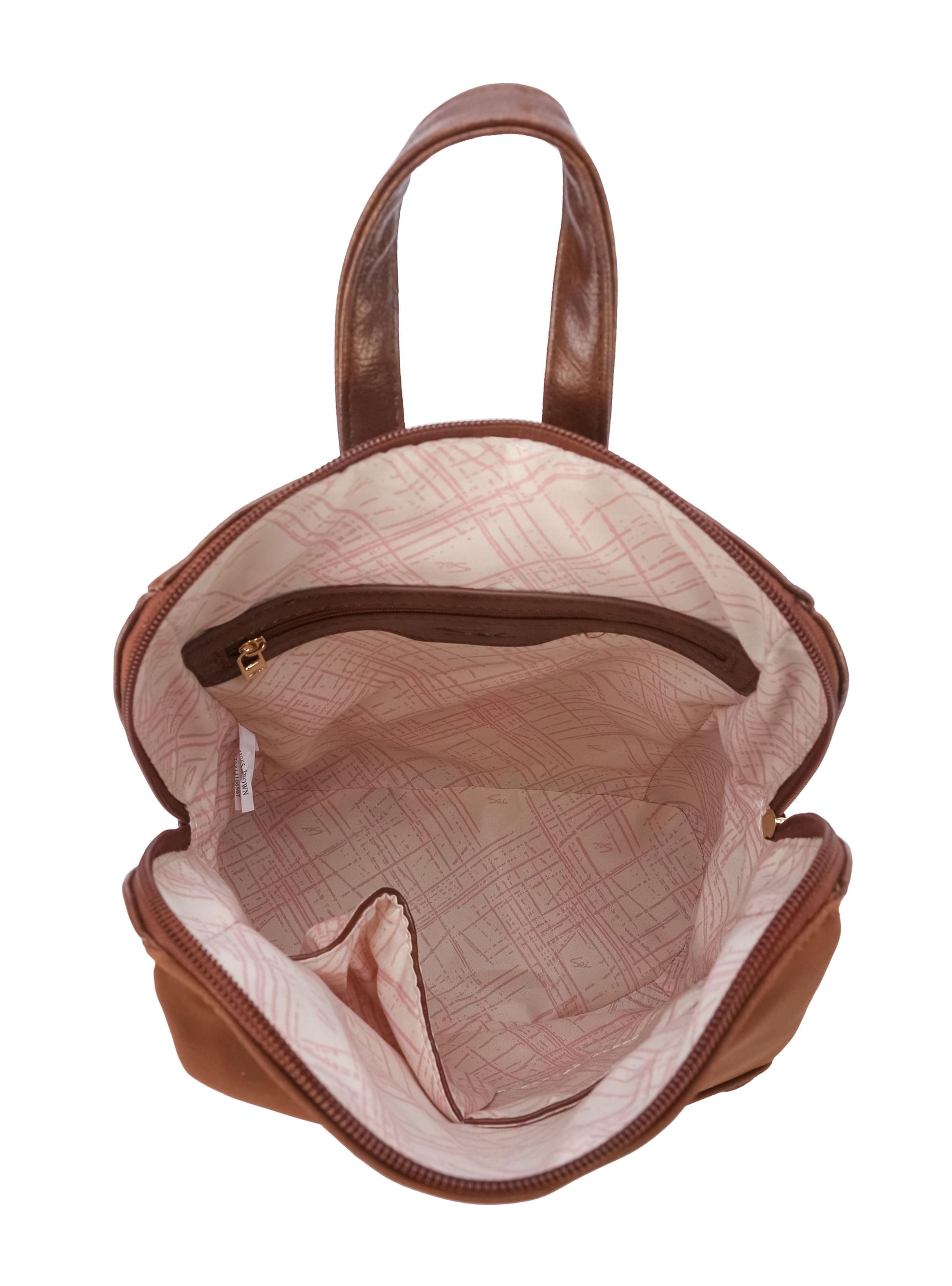 Mochila Urbana Zagreb Marrón-3