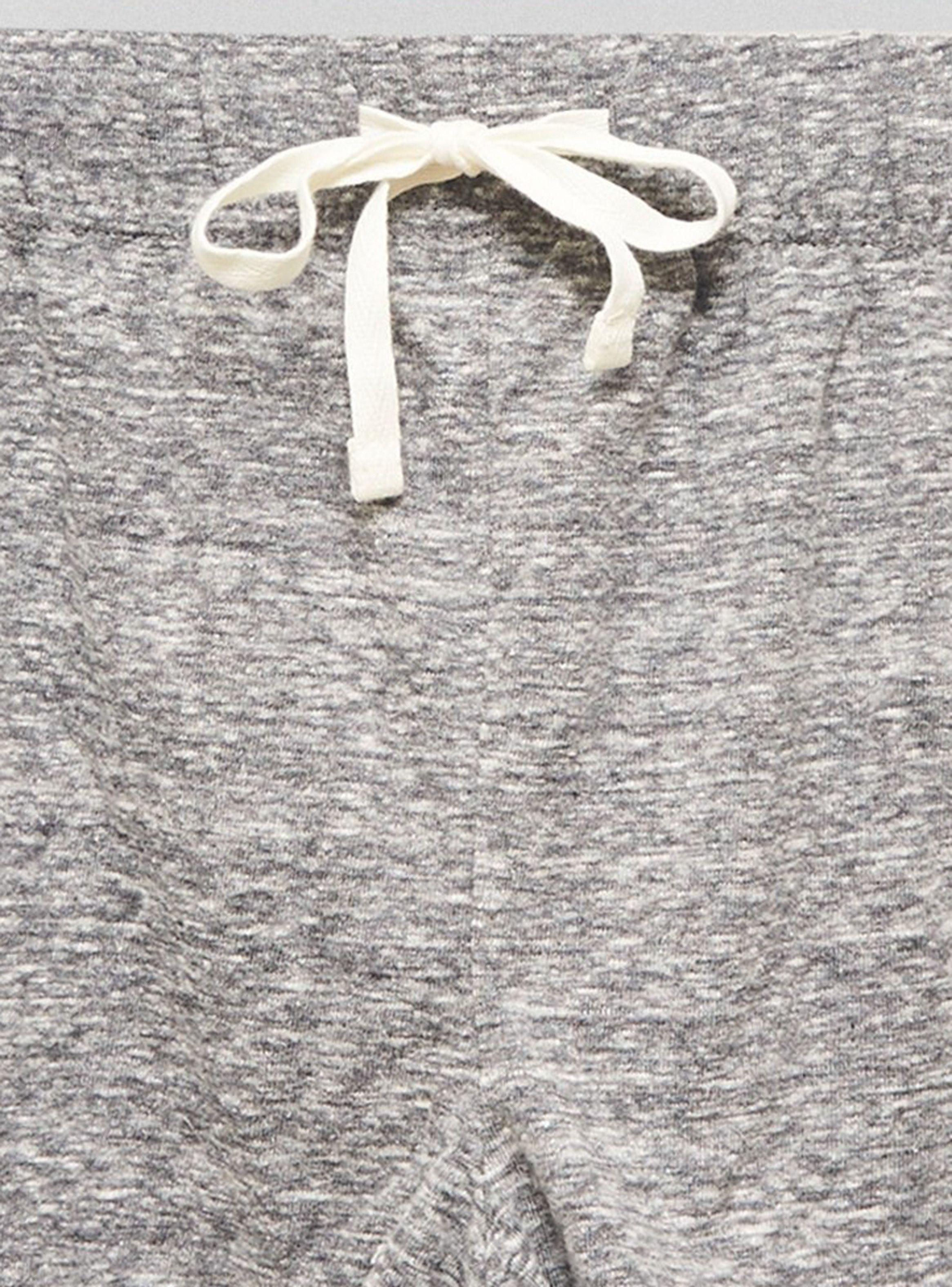 Short Grey Marl Sport Neppy Runner Topshop-1