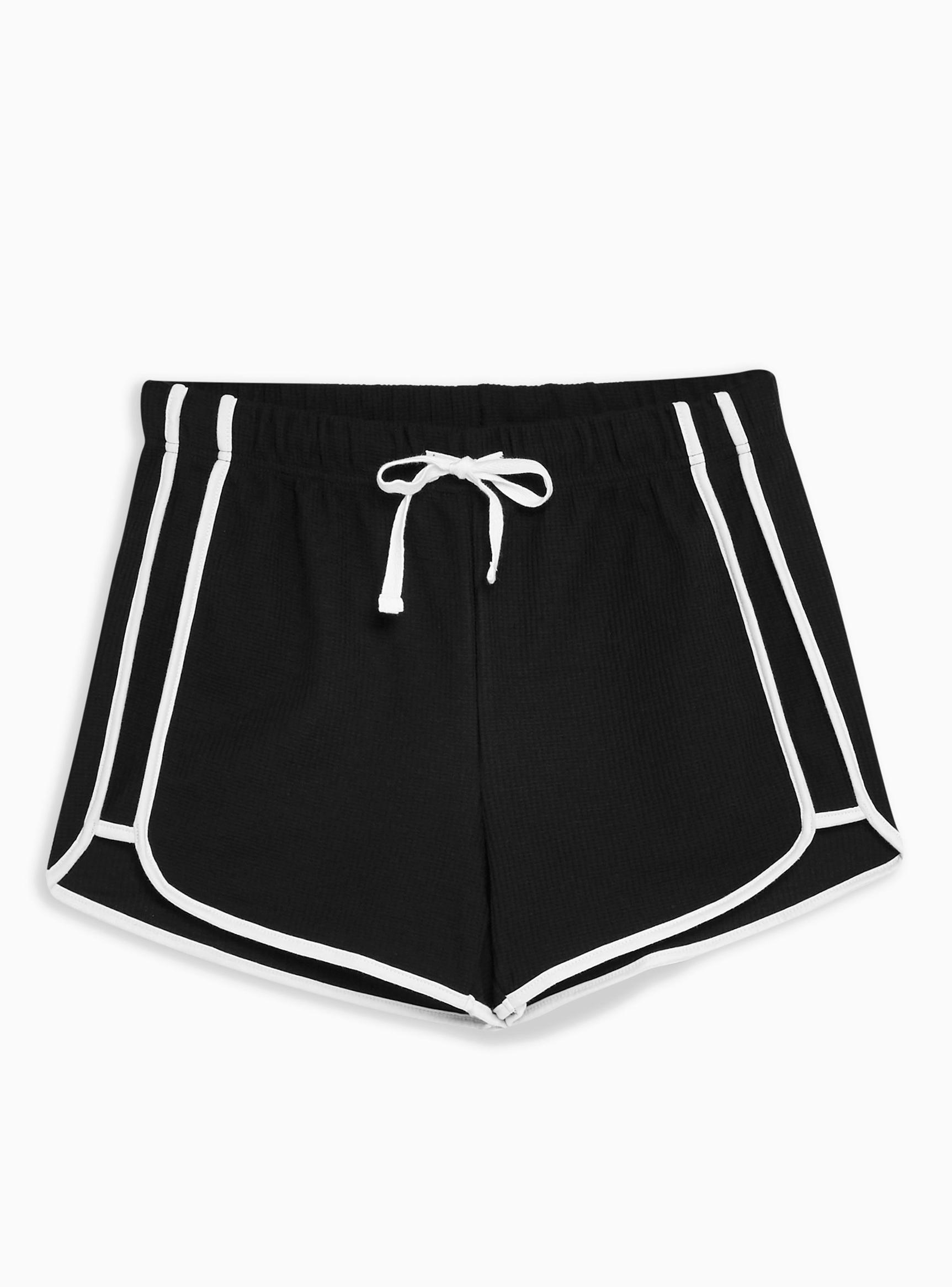 Short Petite Black Sport Nepp y Runner-1