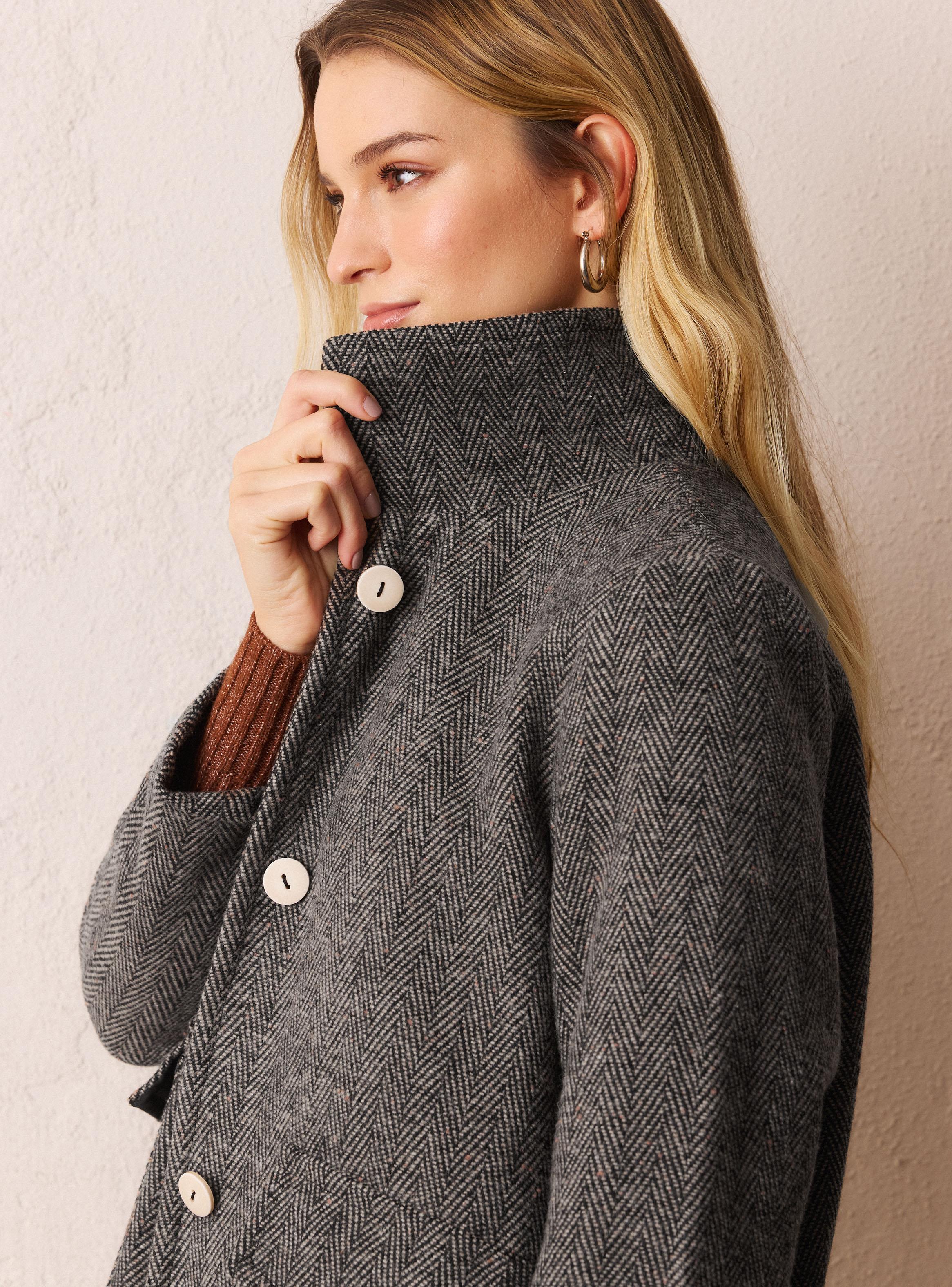 Chaqueta Tela Espiga-2