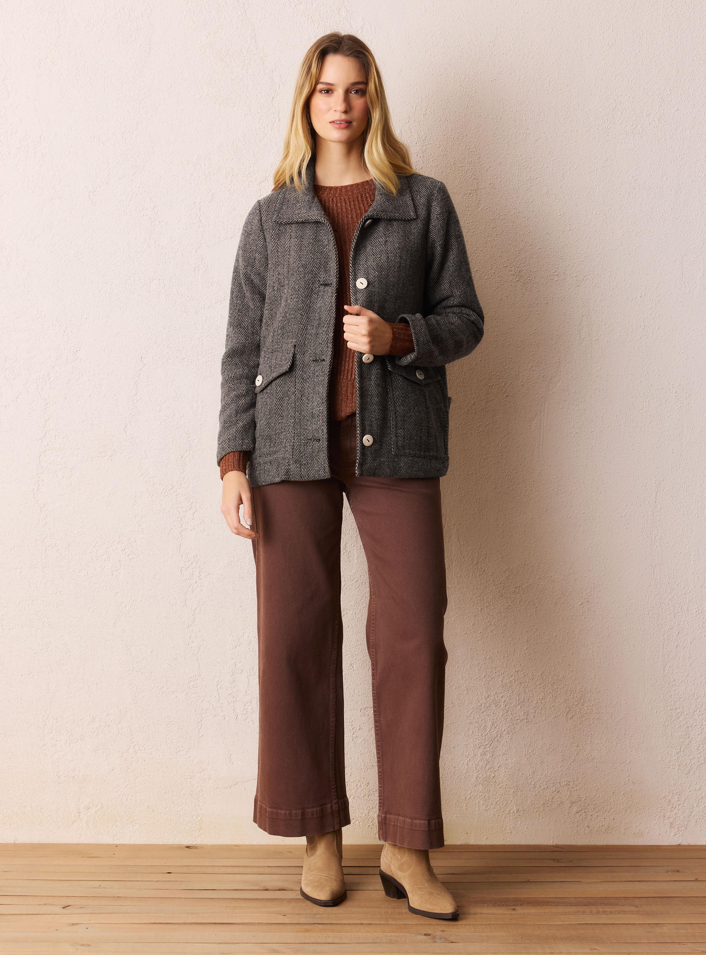 Chaqueta Tela Espiga-4