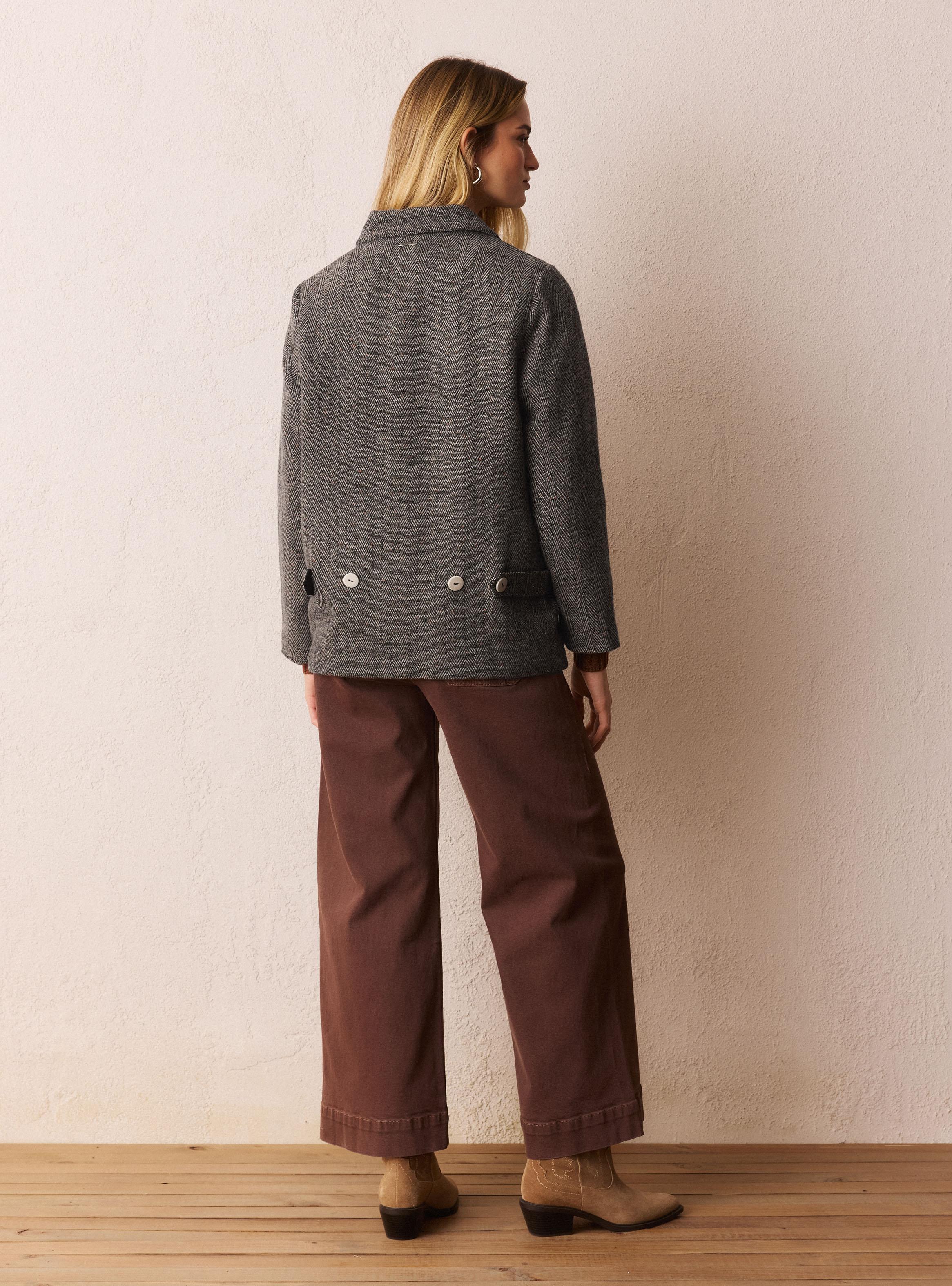 Chaqueta Tela Espiga-5