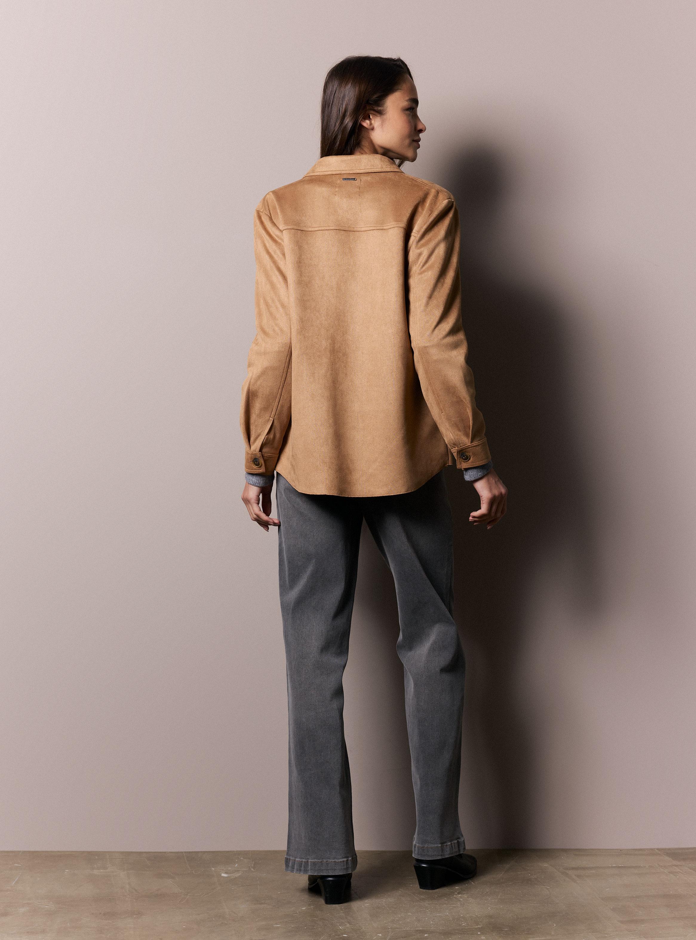 Blusa Camisera Gamuza-5