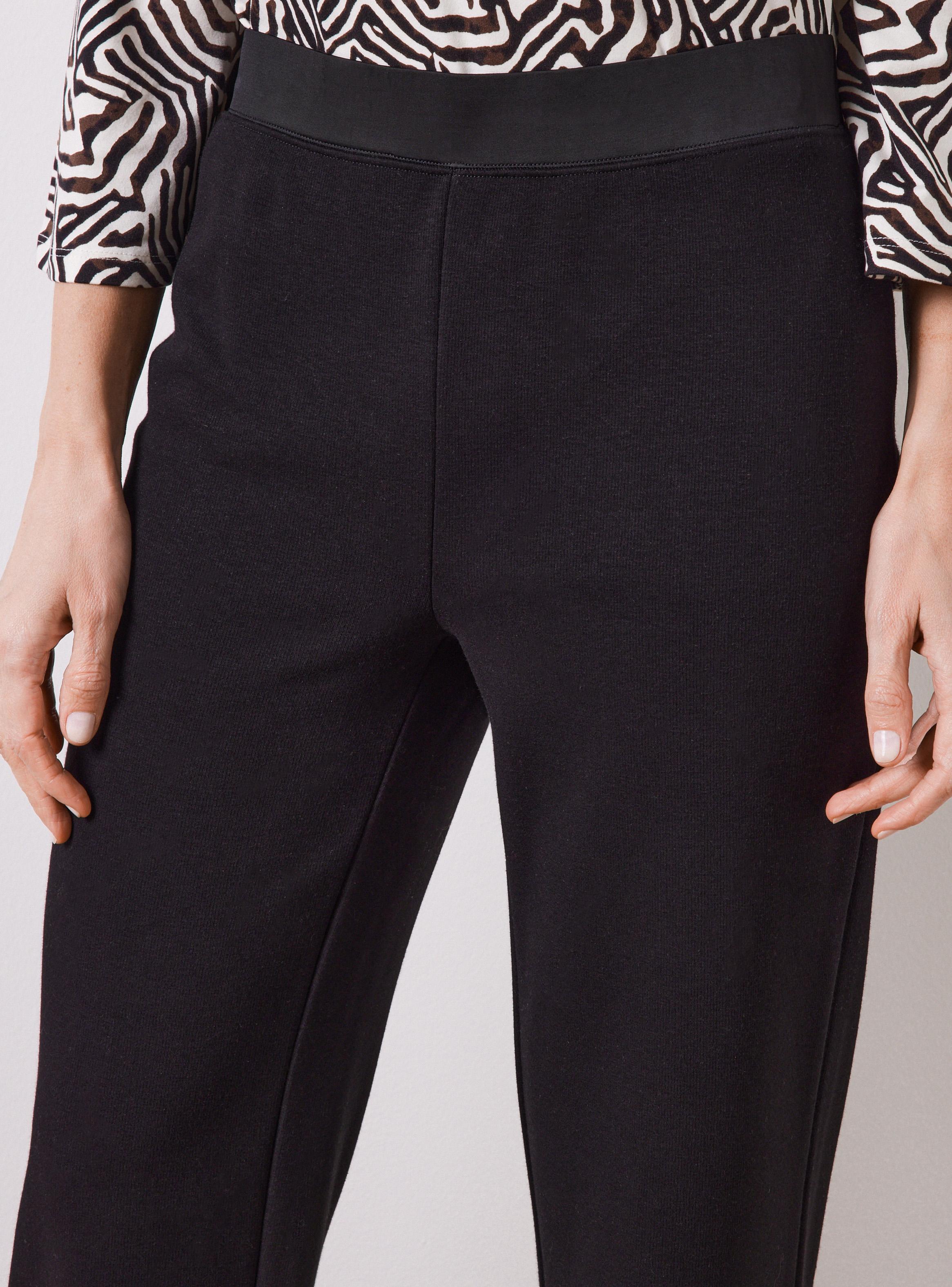 Calza Wide Leg Pretina Interior Elasticada-2