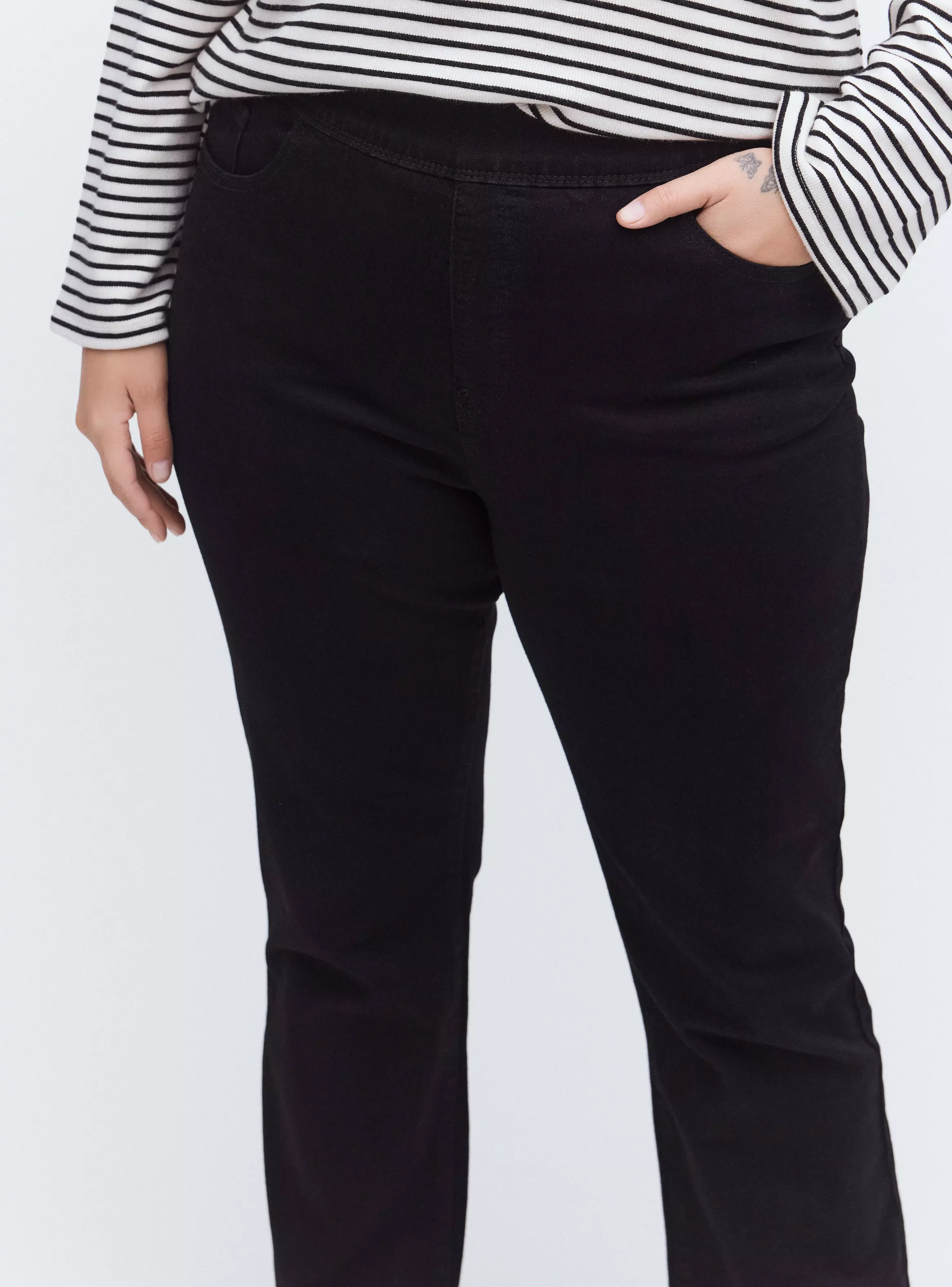 Jeans Boot Cut Control Abdomen Cintura Elasticada-2