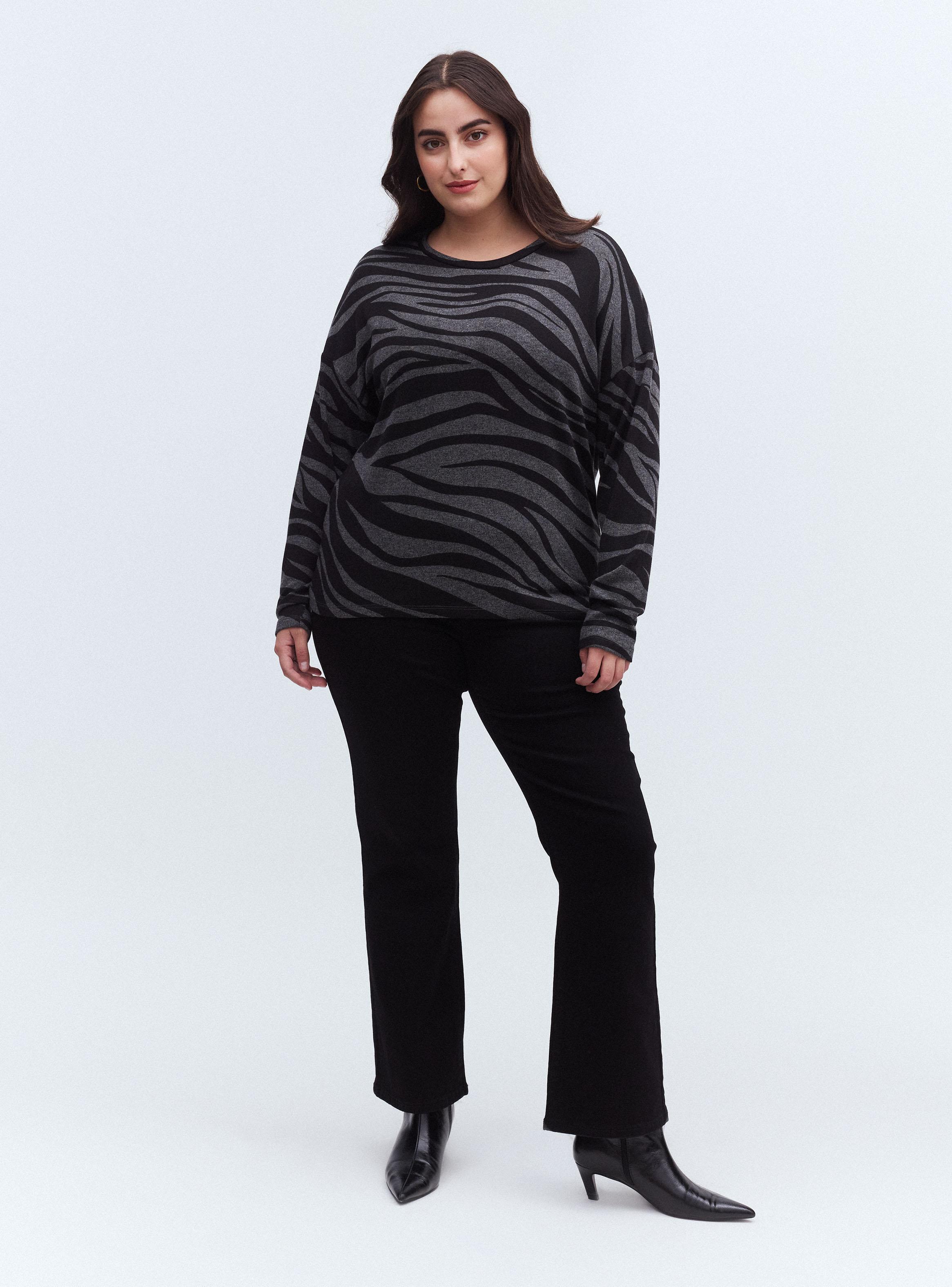 Polera Tejido Camant Animal Print-4