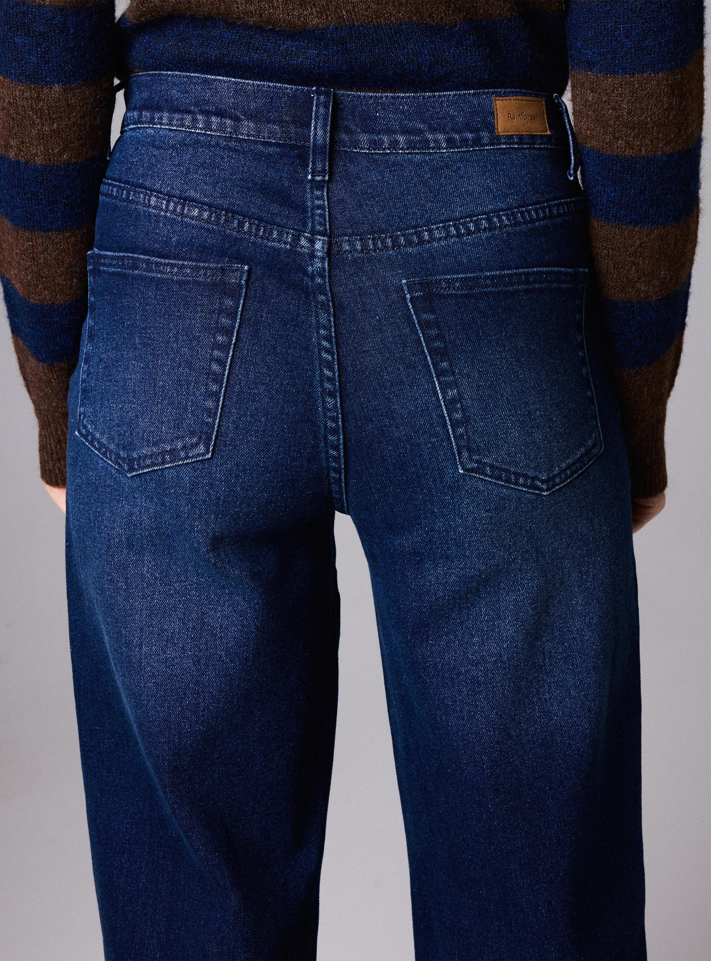 Jeans Wide Leg Tiro Alto-3