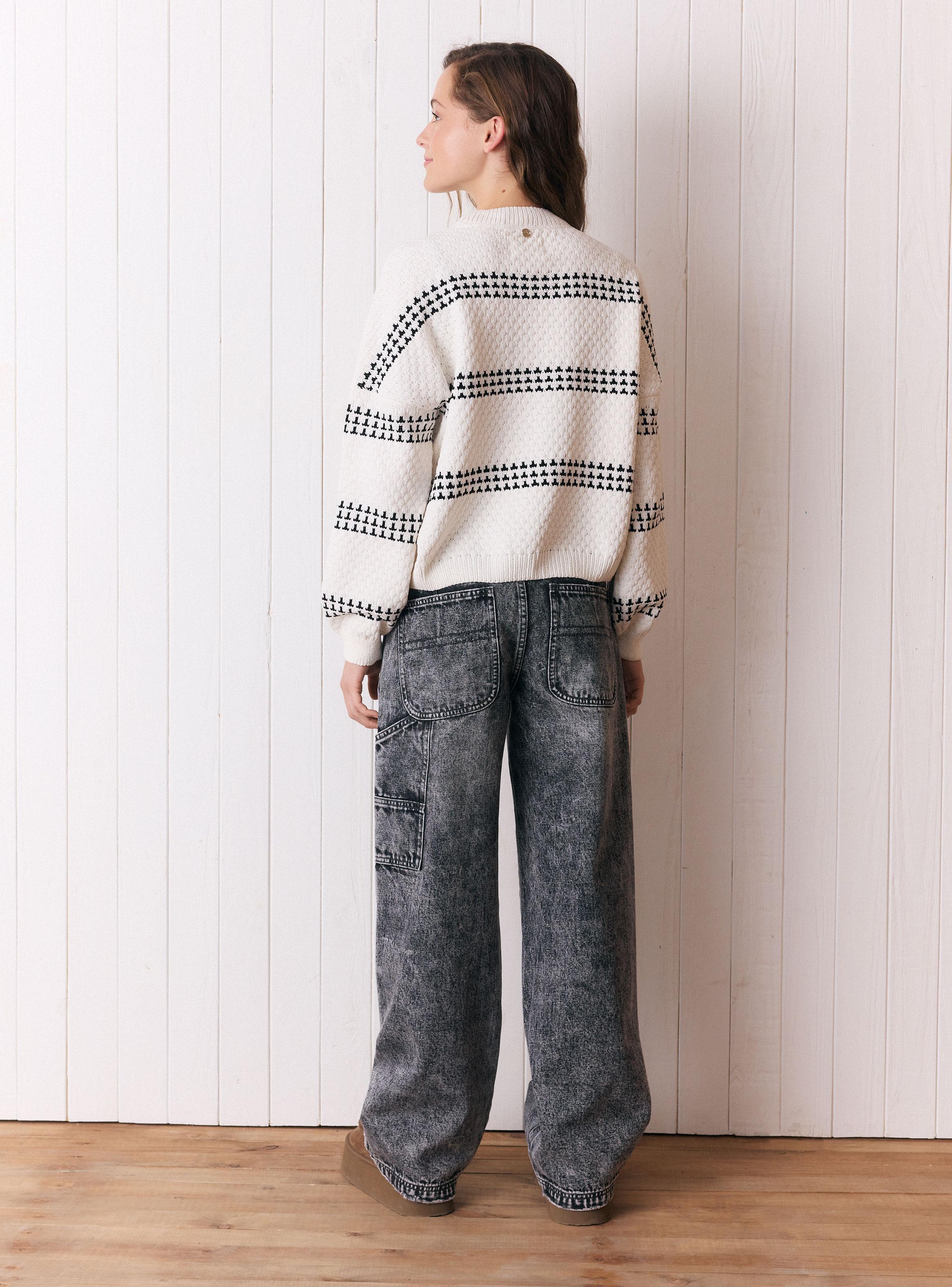 Chaleco Chenille con Diseño-5