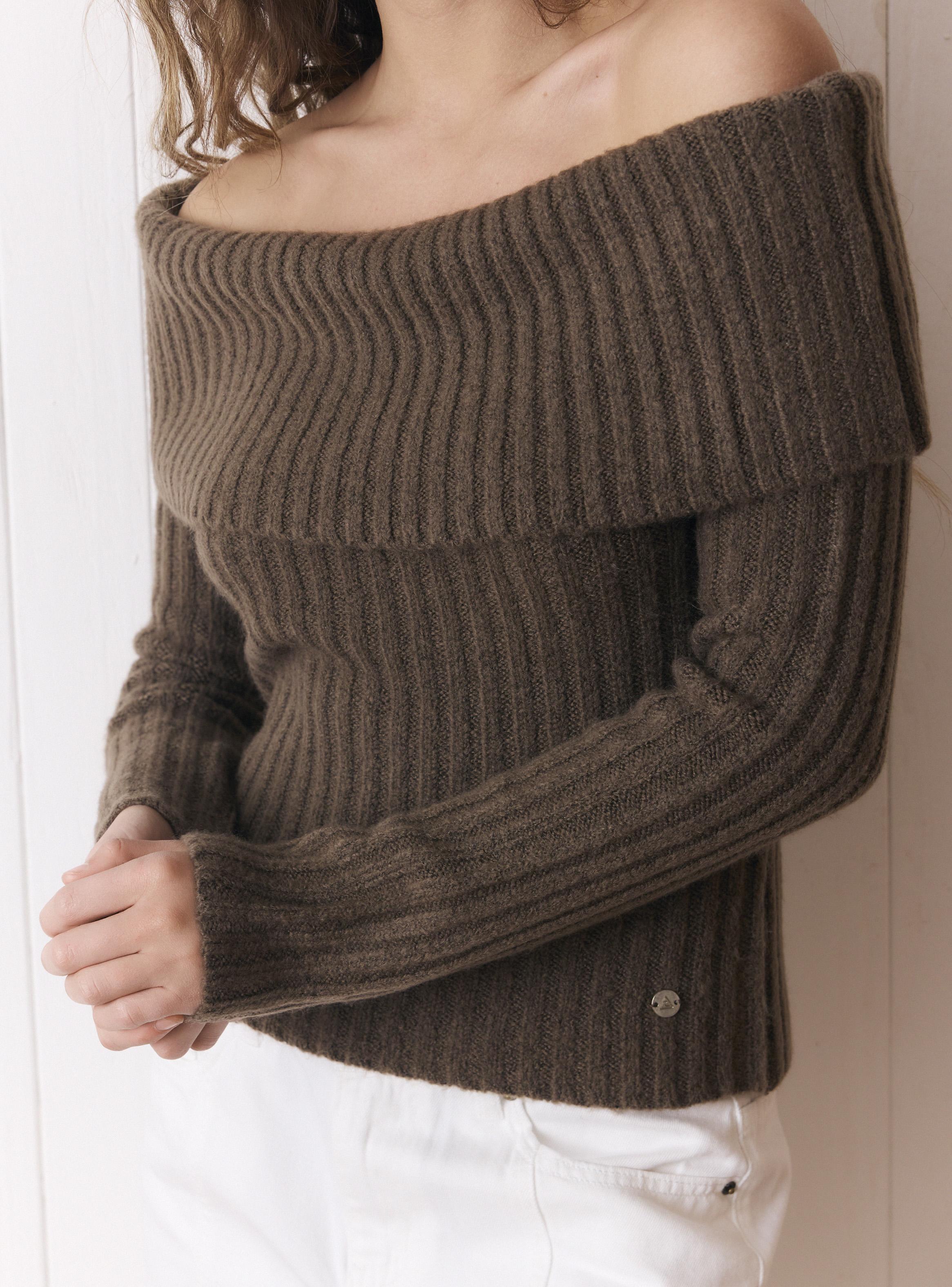 Sweater Hombros Descubiertos-3