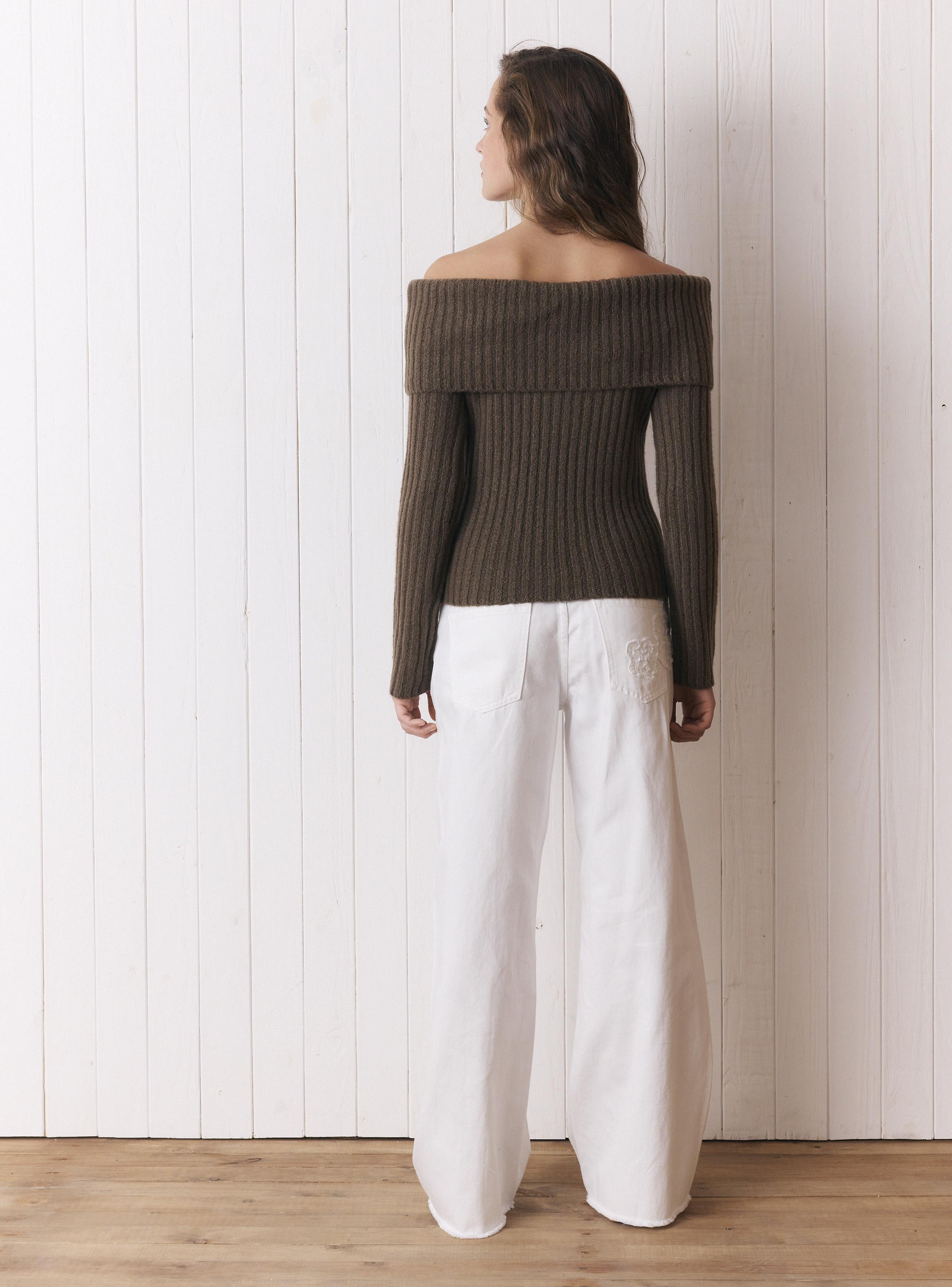Sweater Hombros Descubiertos-5