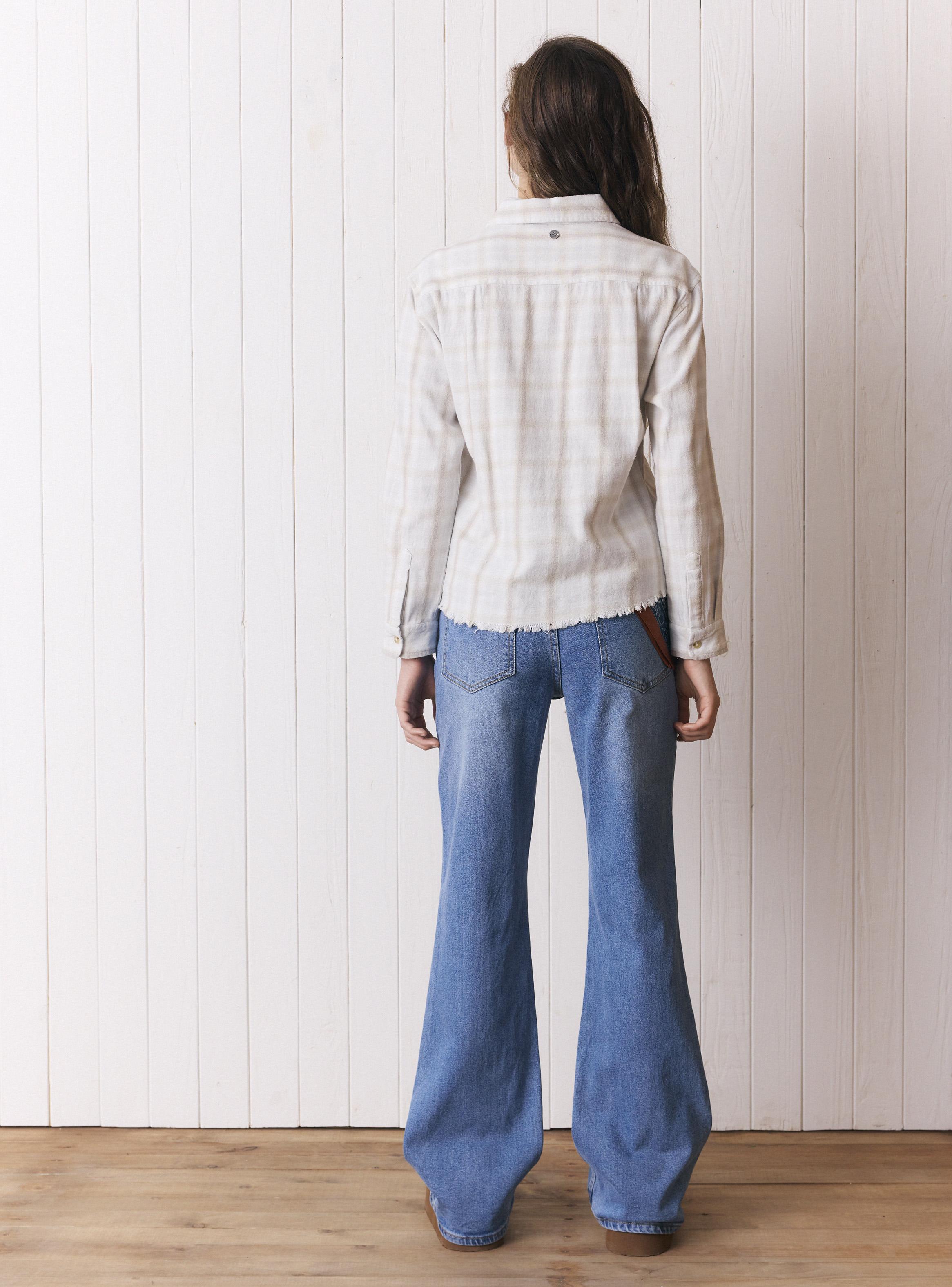 Blusa Sobrecamisa de Franela-5