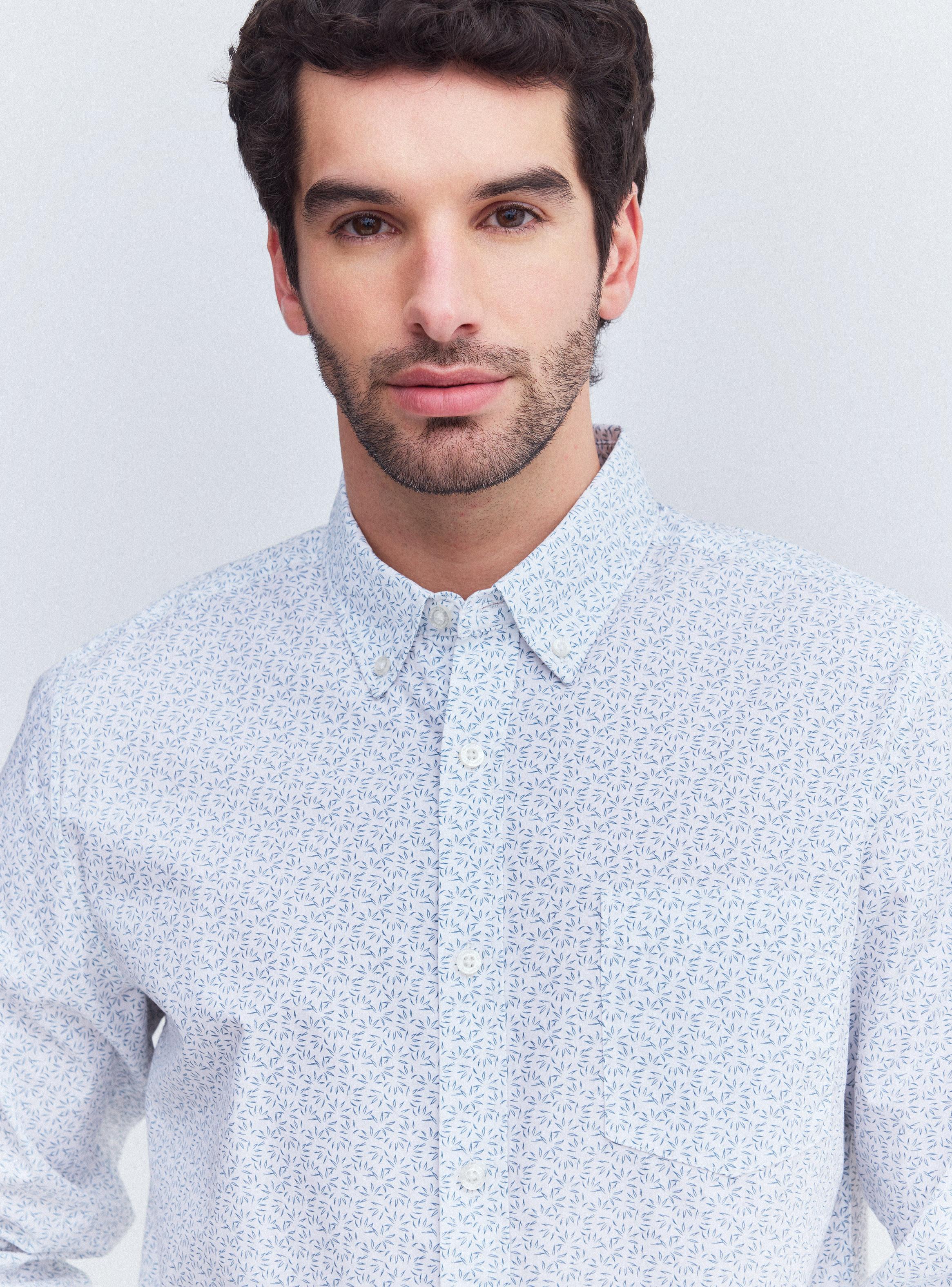 Camisa Poplin con Puntos-2