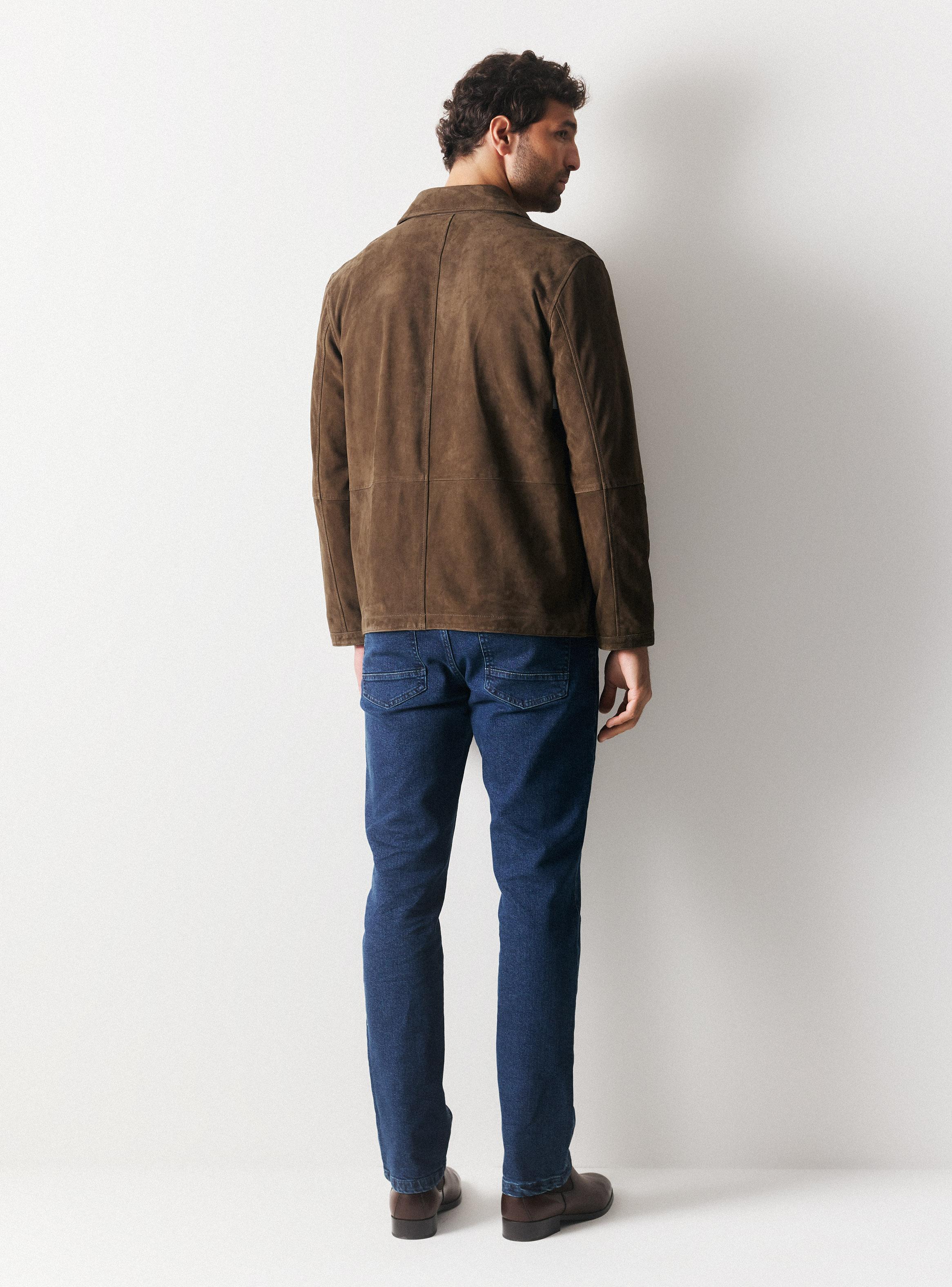 Chaqueta Cuero Hombre-5