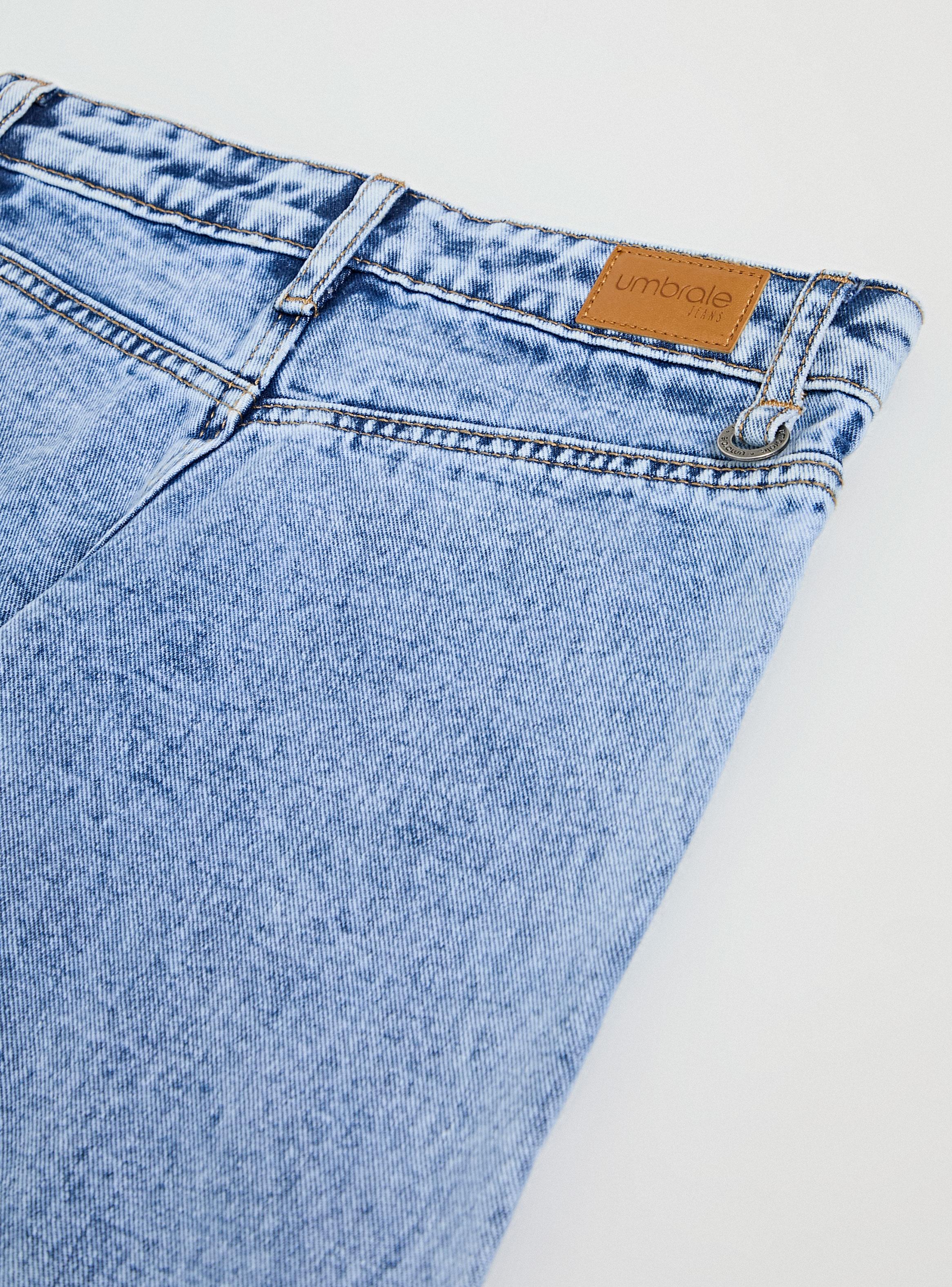 Jeans Bolsillos Aplicación Trenzas-2