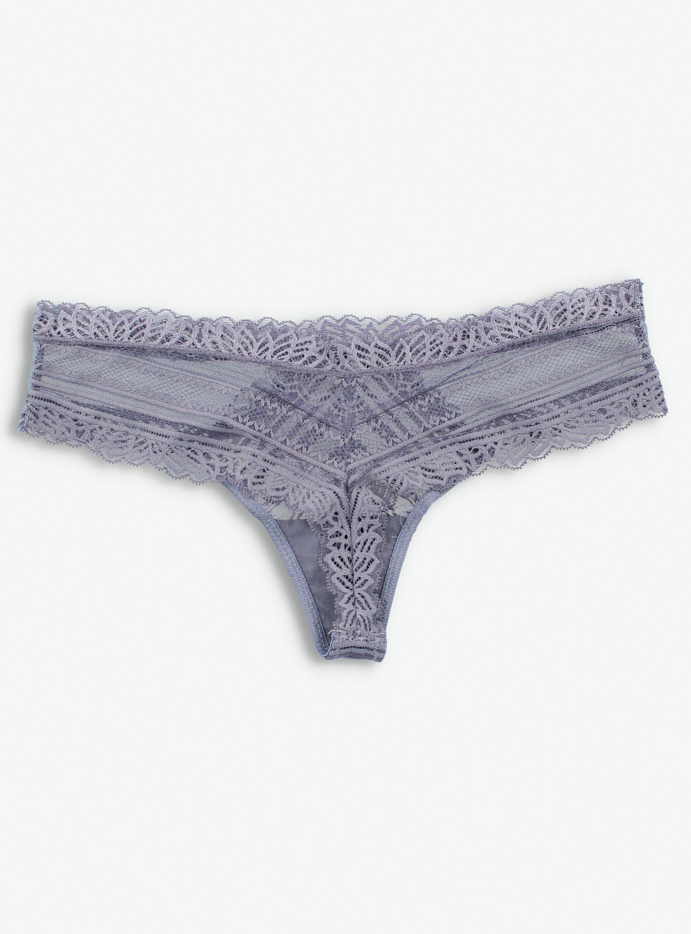Calzón Bikini Cintura Baja Encaje-5