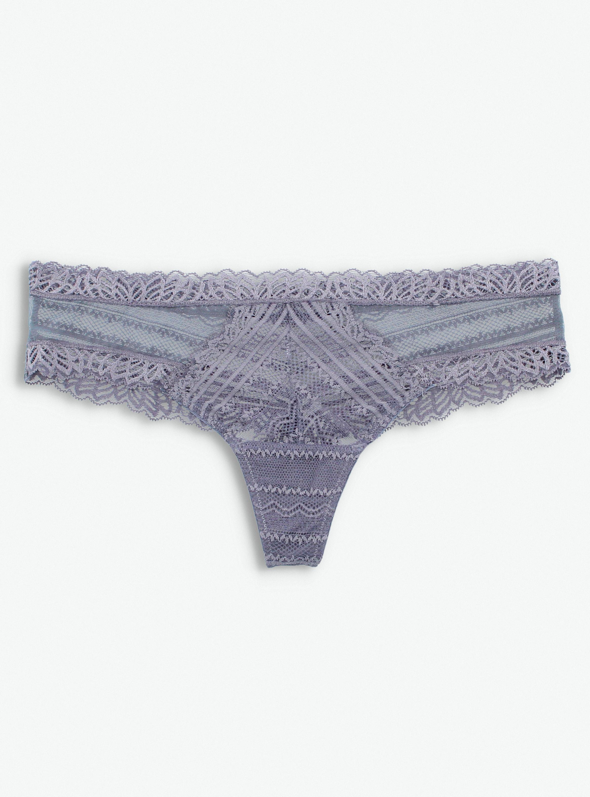 Calzón Bikini Cintura Baja Encaje-4
