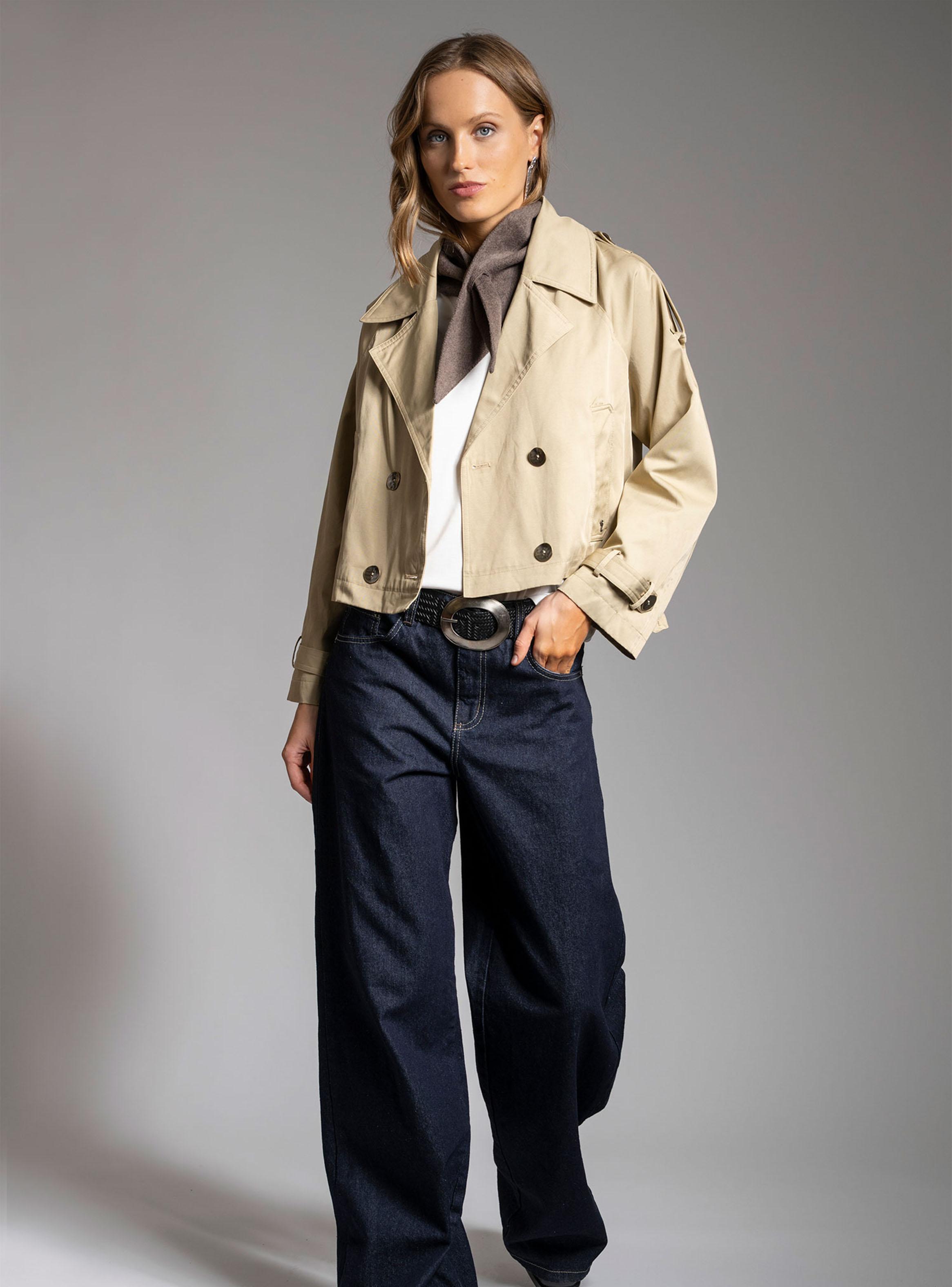 Chaqueta Trench Camel-3
