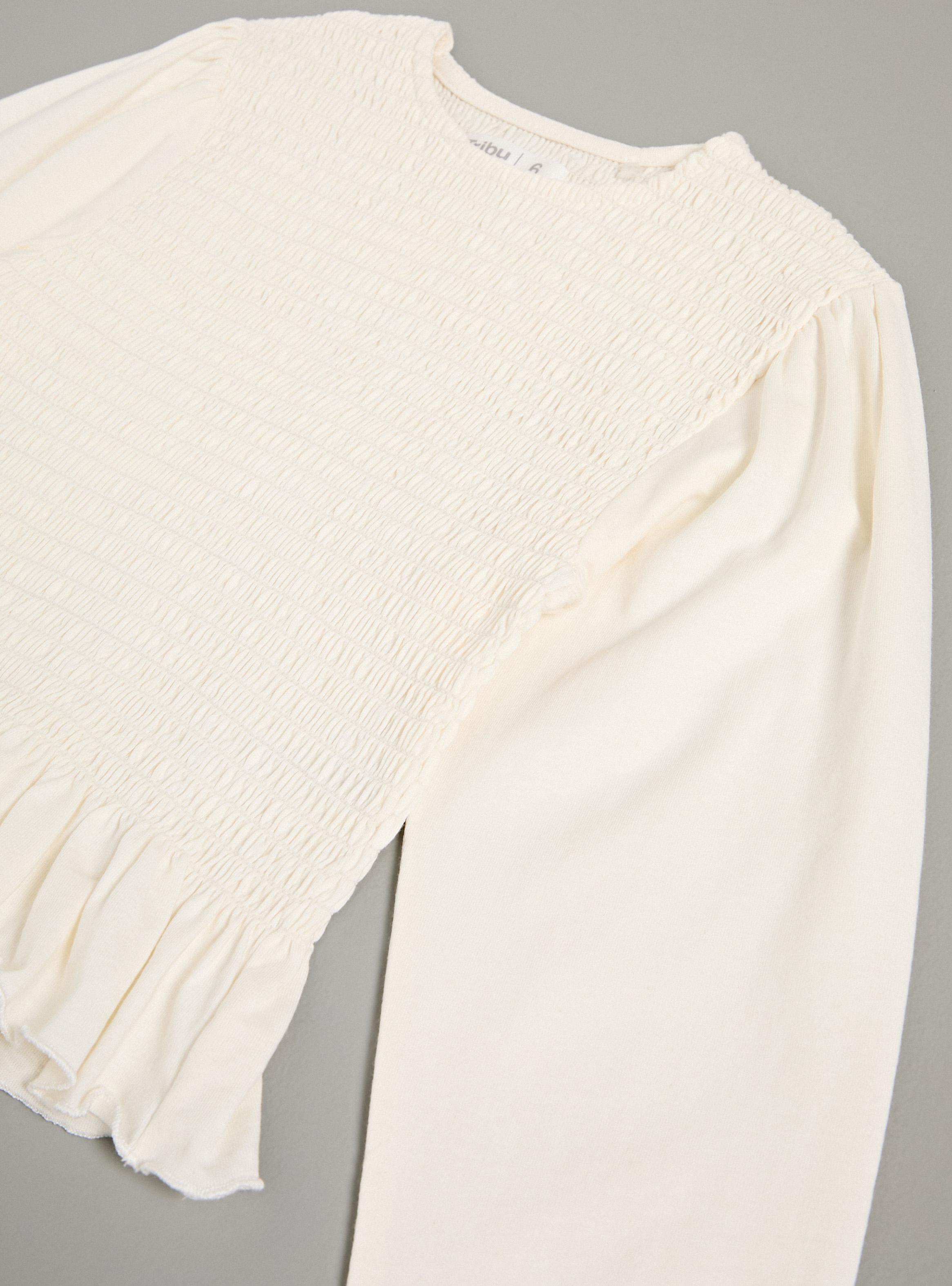 Polera Elasticada Tipo Panal-3