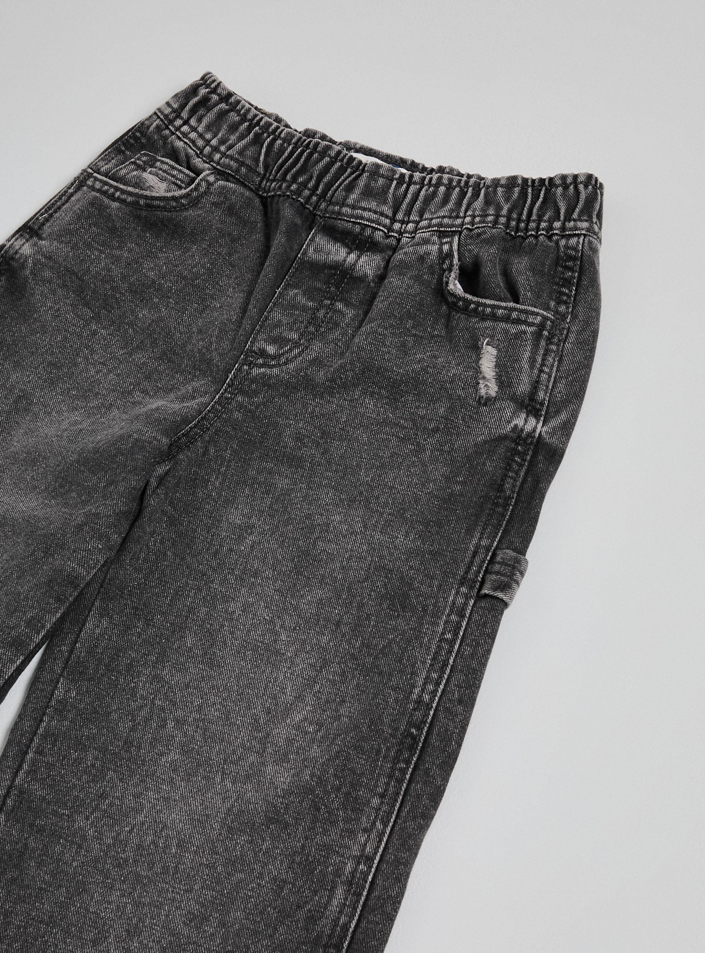 Jeans Pull On Bolsillo Carpintero-3