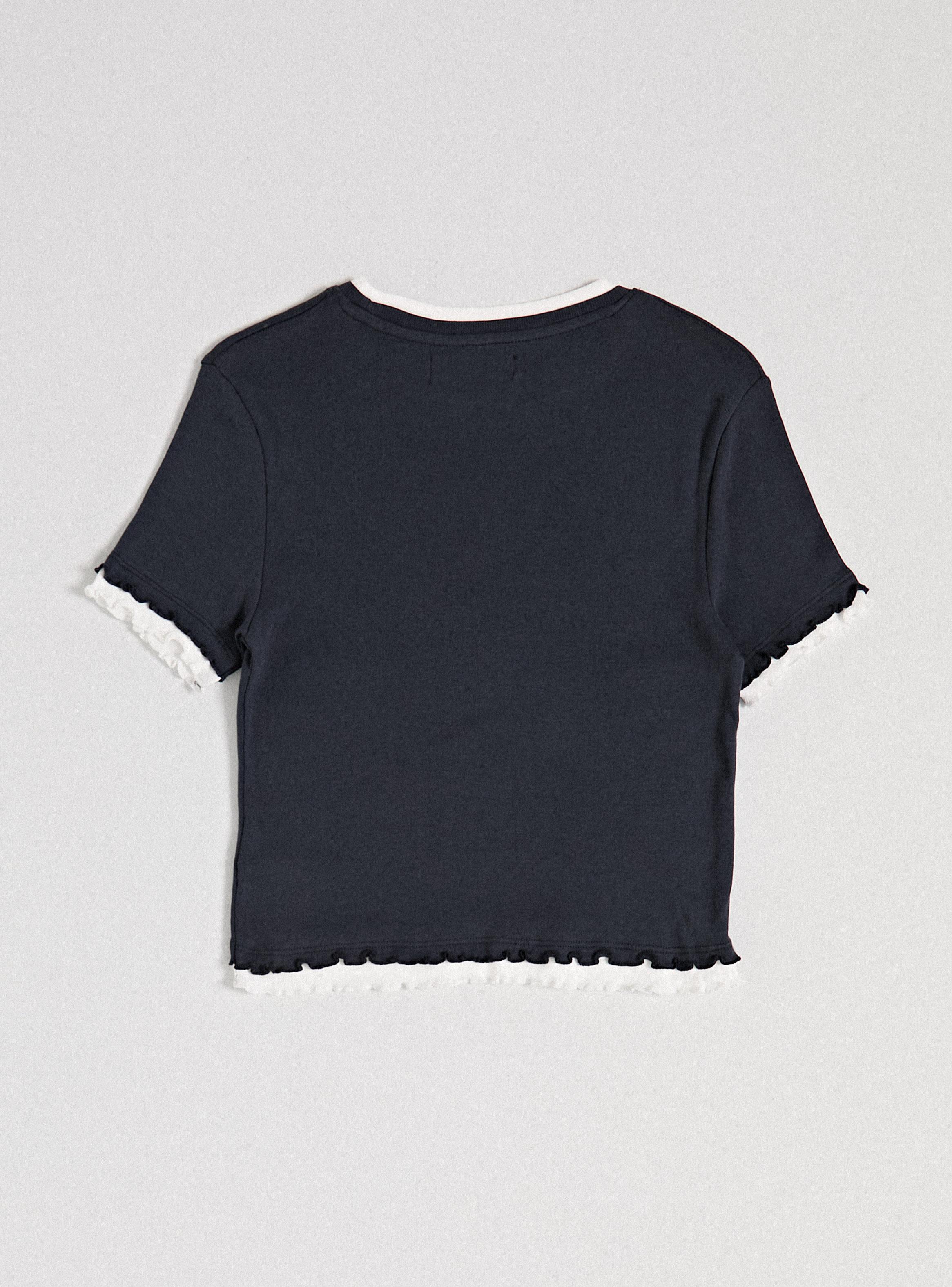 Polera Doble Capa Contraste Niña-2