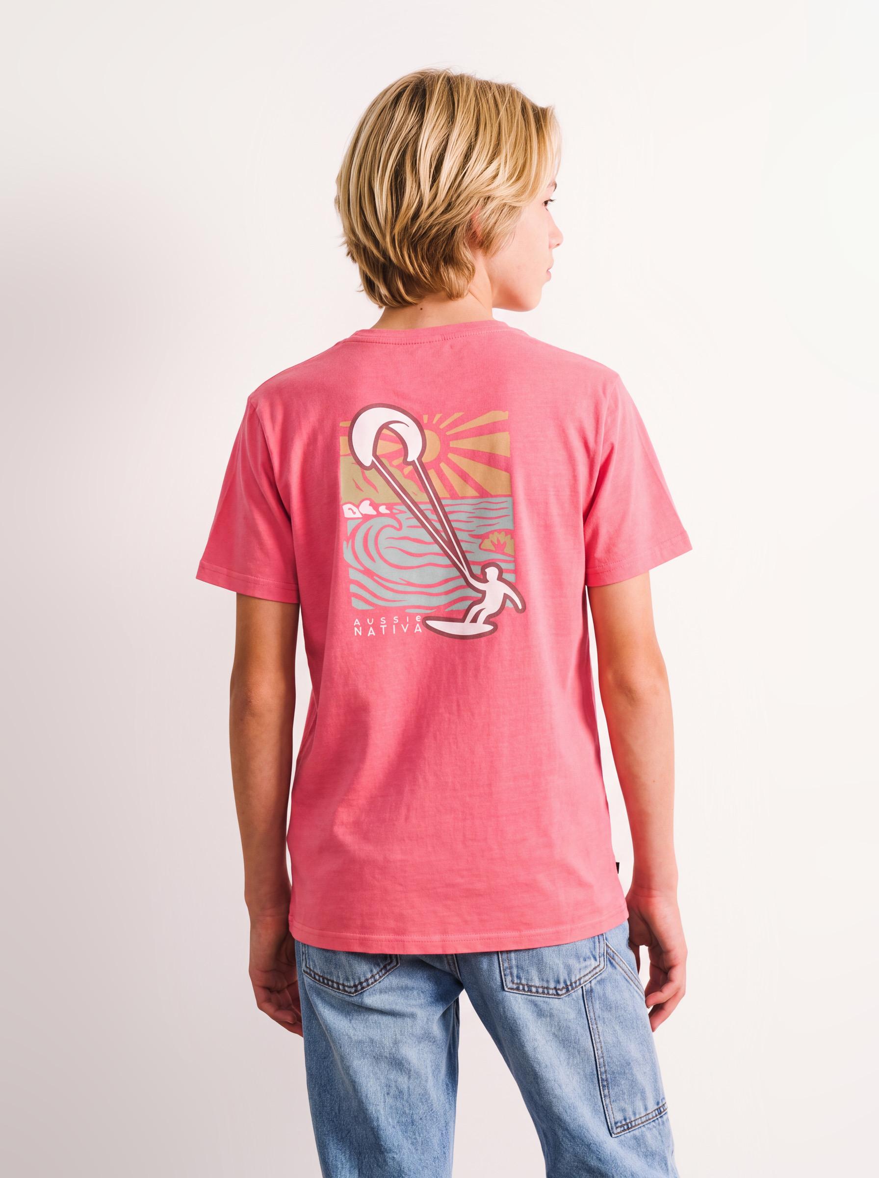 Polera Estampado Paisaje Espalda-0