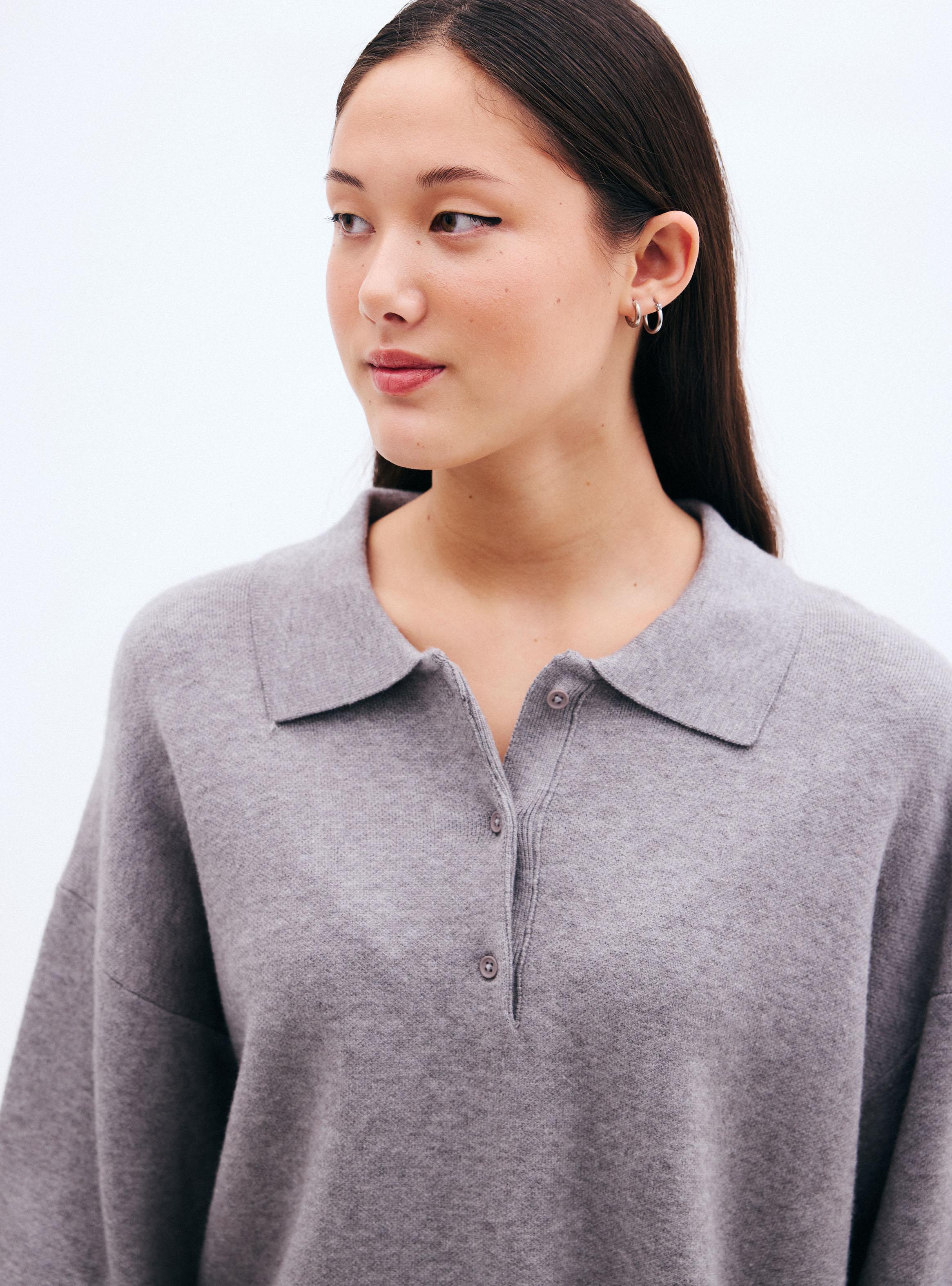 Sweater Cuello Polo Oversize-2